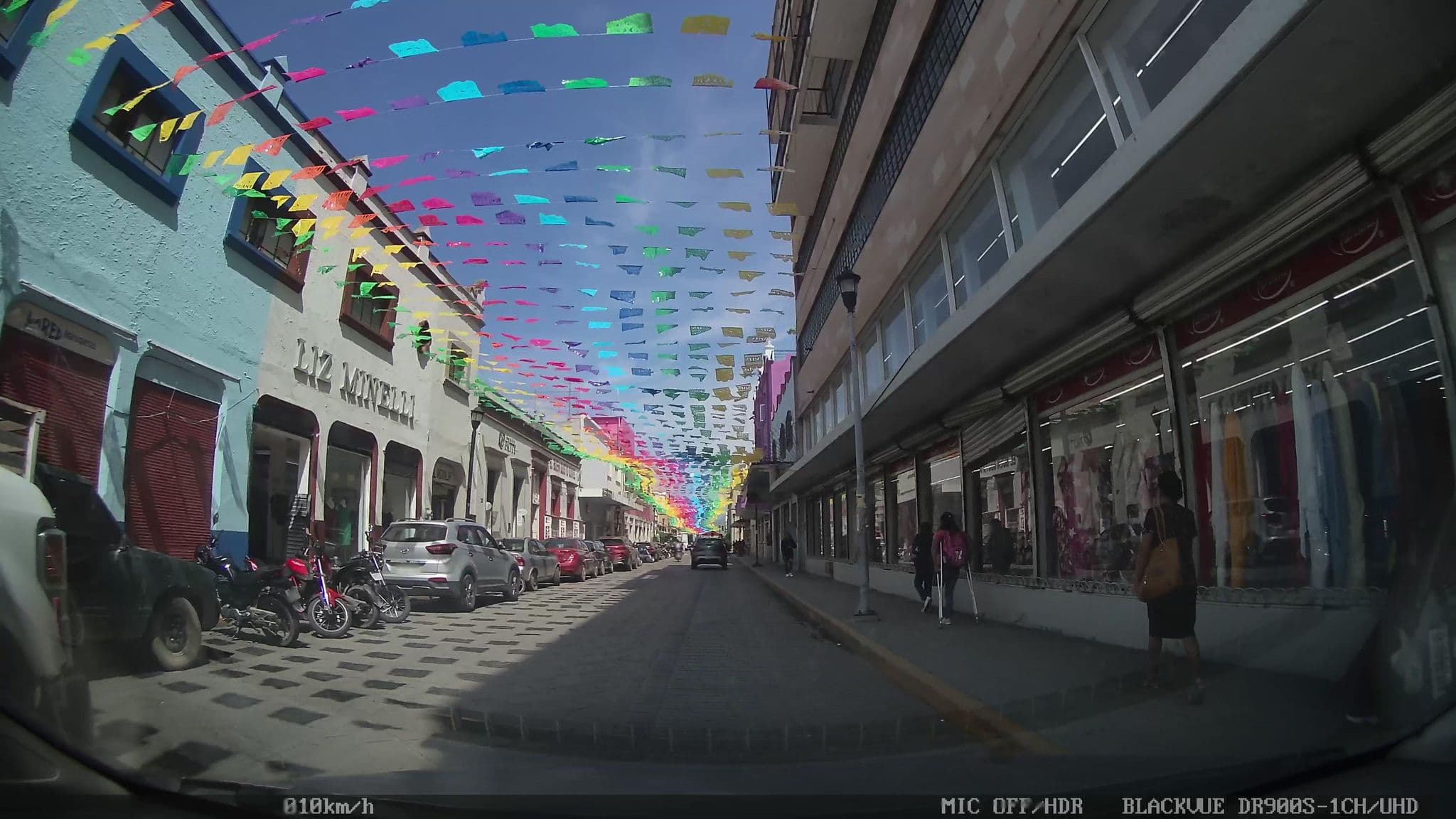 Street view near Suites de la Parra, Oaxaca
