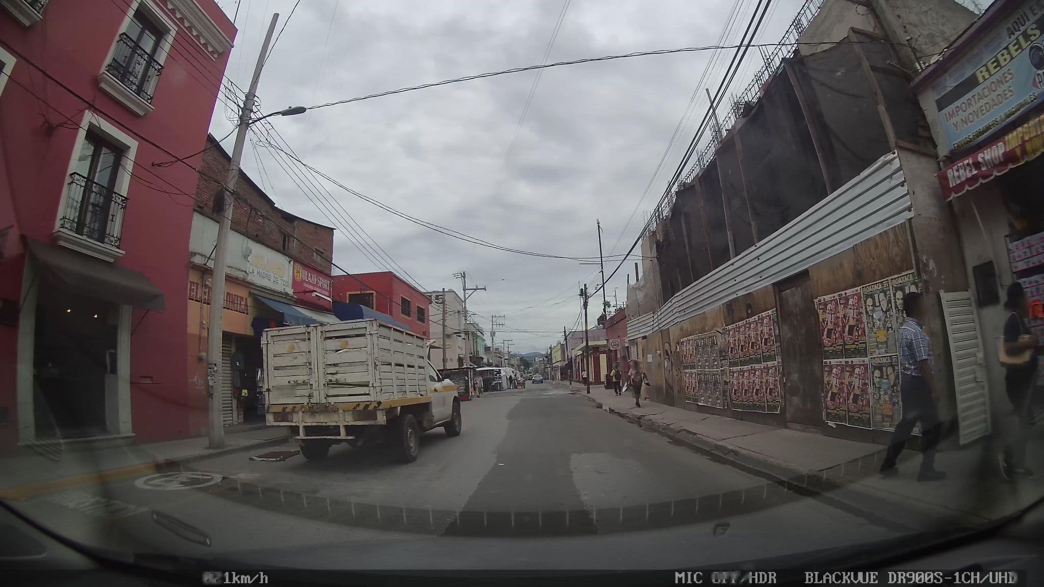 Street view near Real Alma, Oaxaca