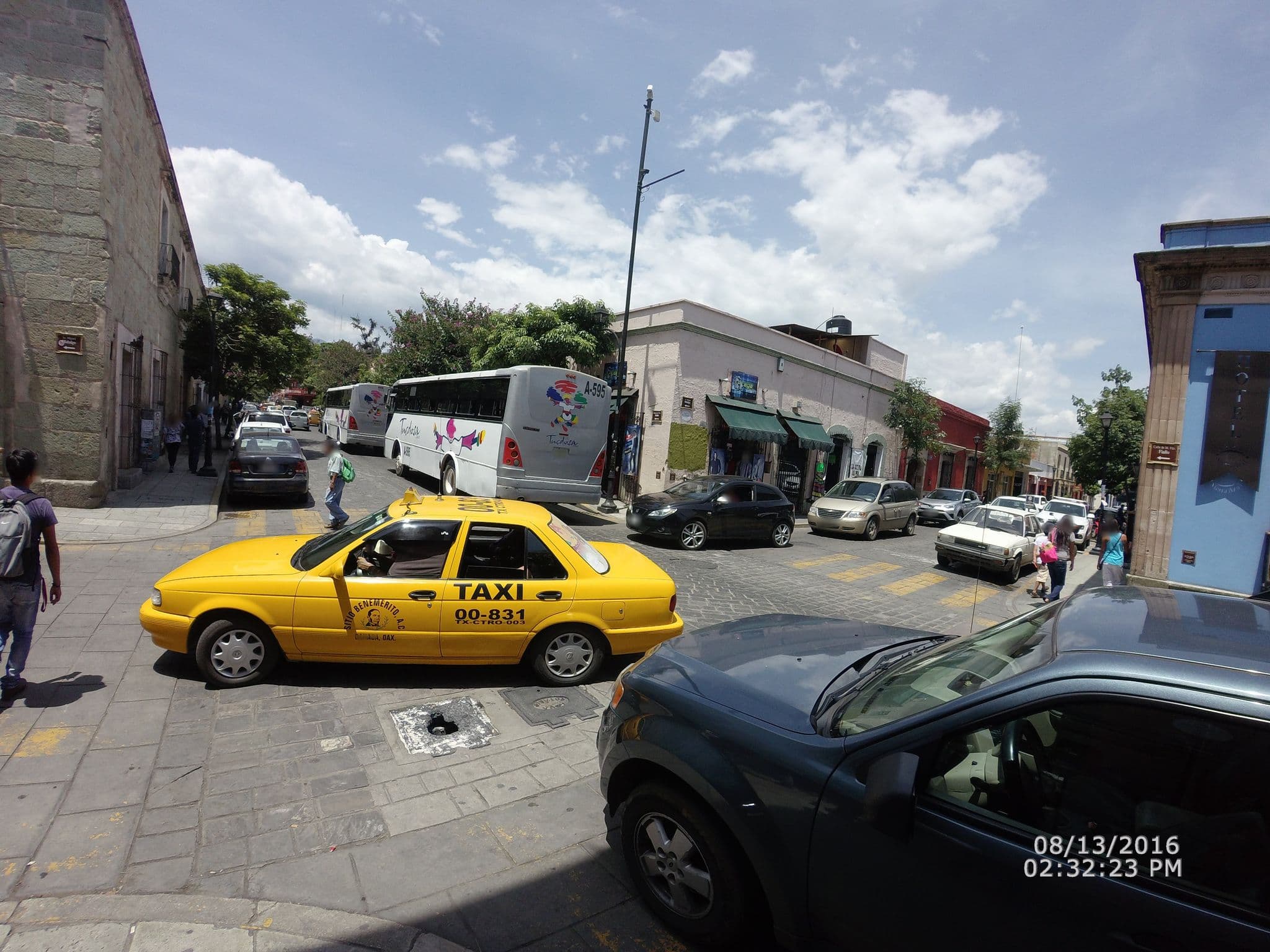 Street view near Casa Antonieta, Oaxaca