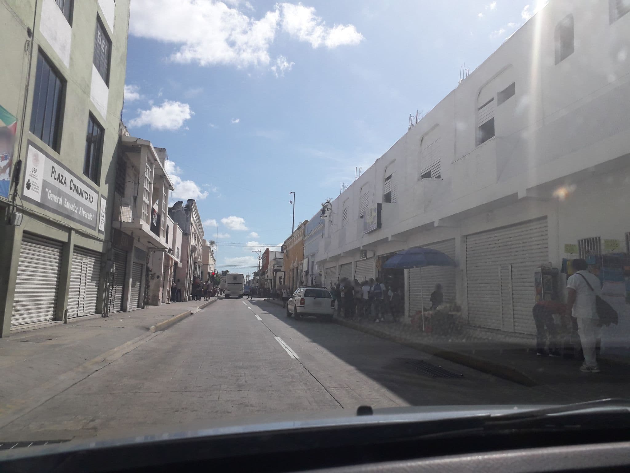 Street view near La Paz, Mérida
