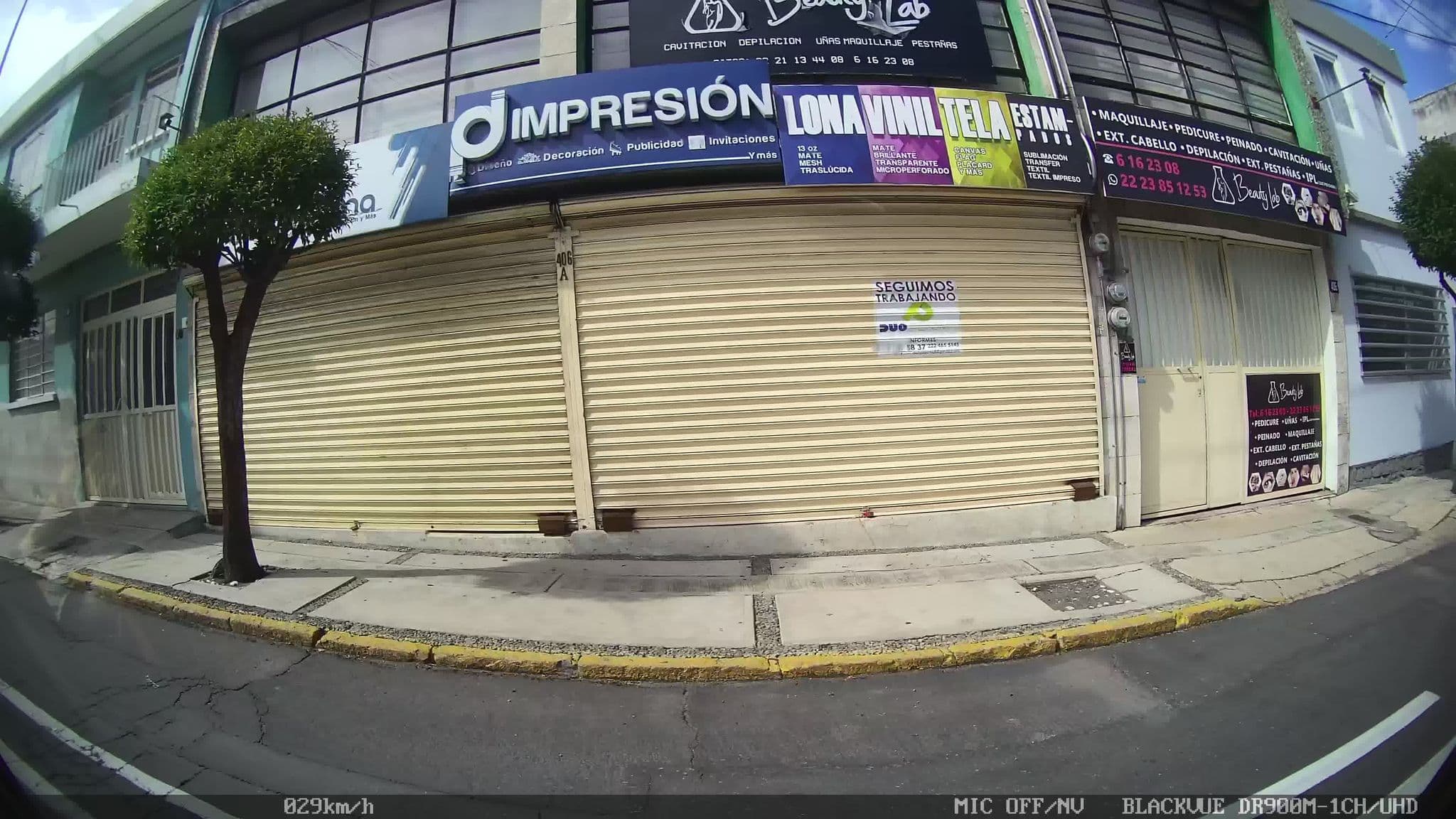 Street view near Casa Azul, Puebla — © kaart_4 (CC BY-SA · Mapillary)