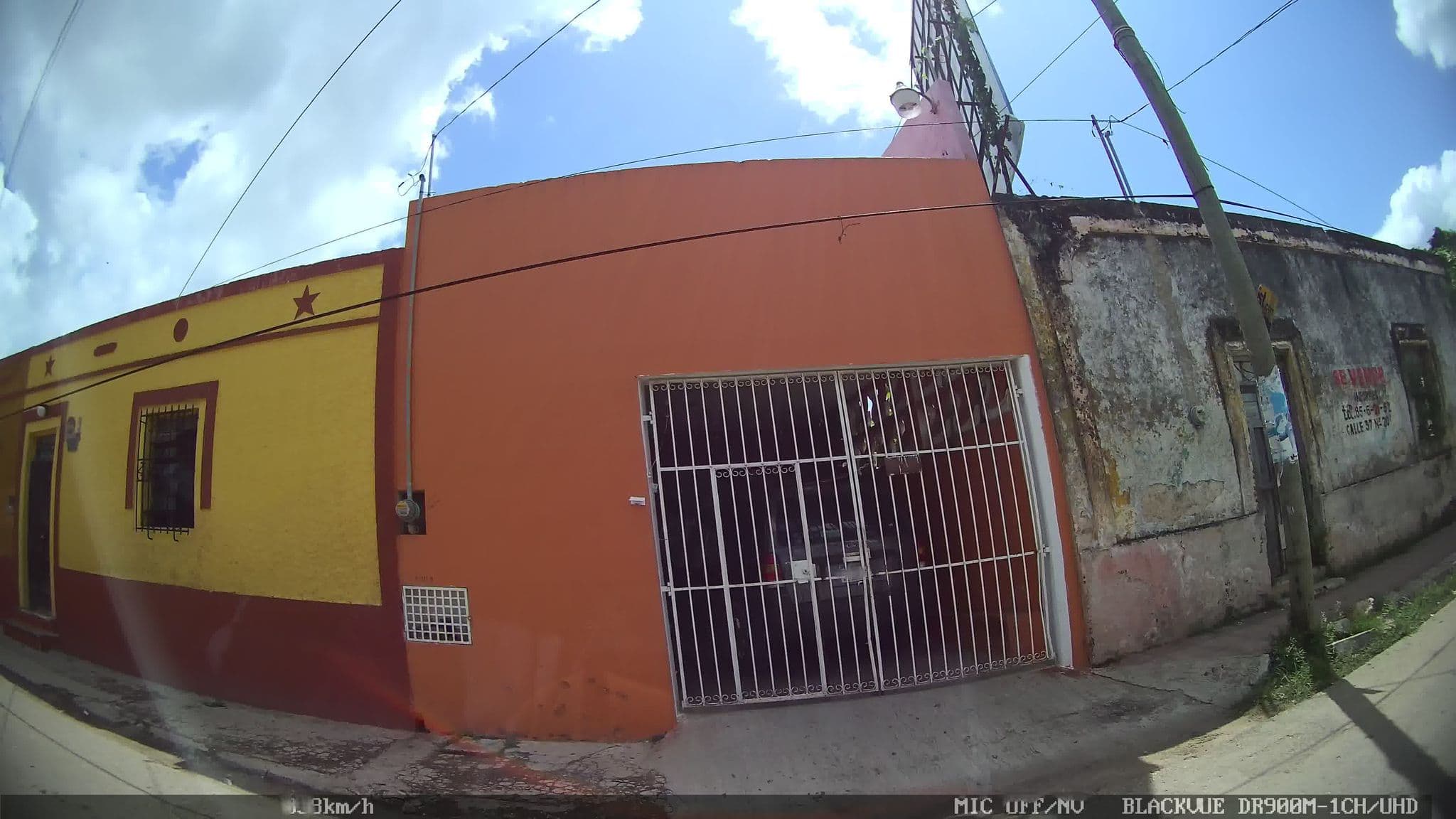 Street view near New friends hostel, Valladolid