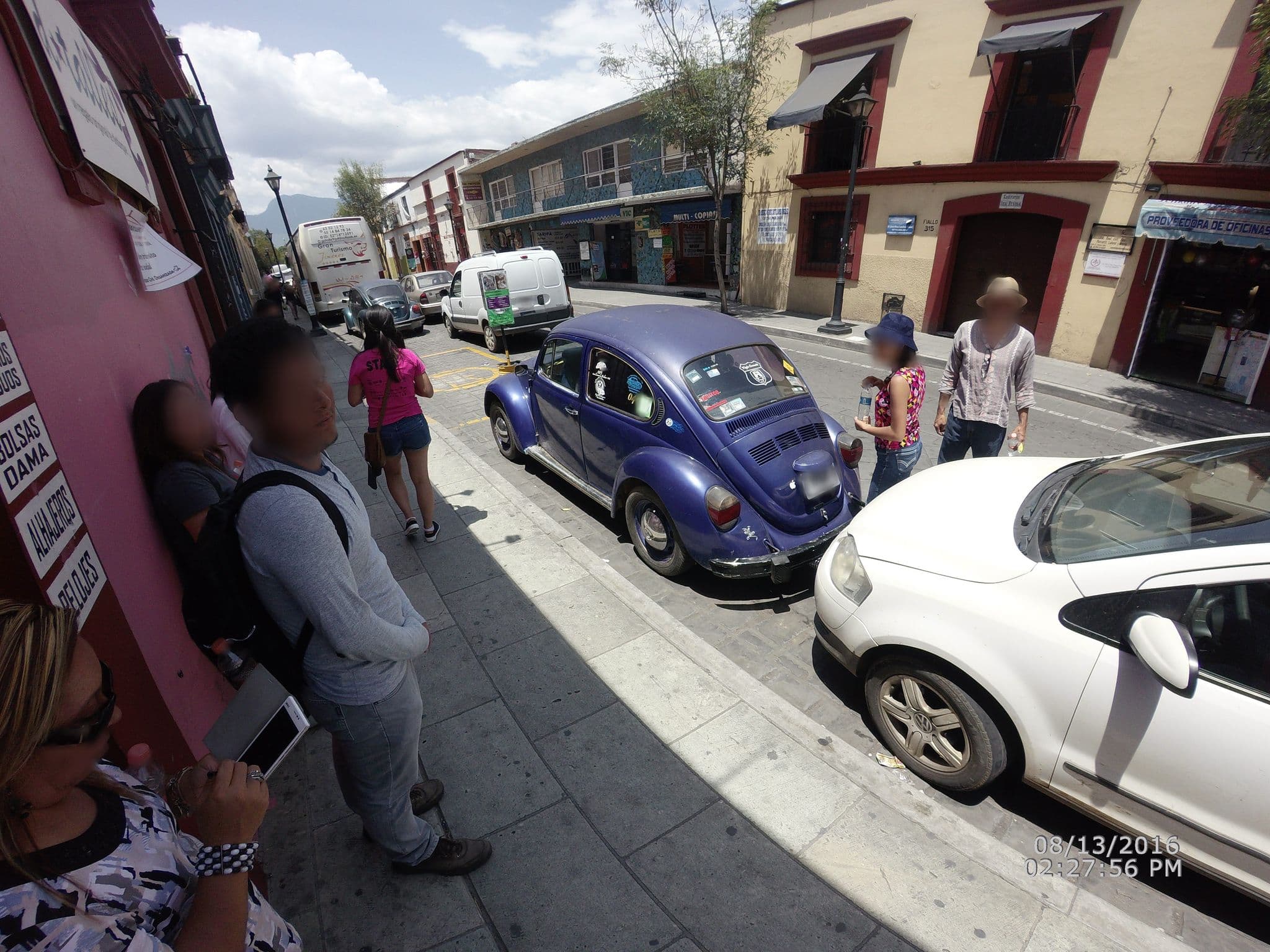Street view near Oaxaca Magic, Oaxaca