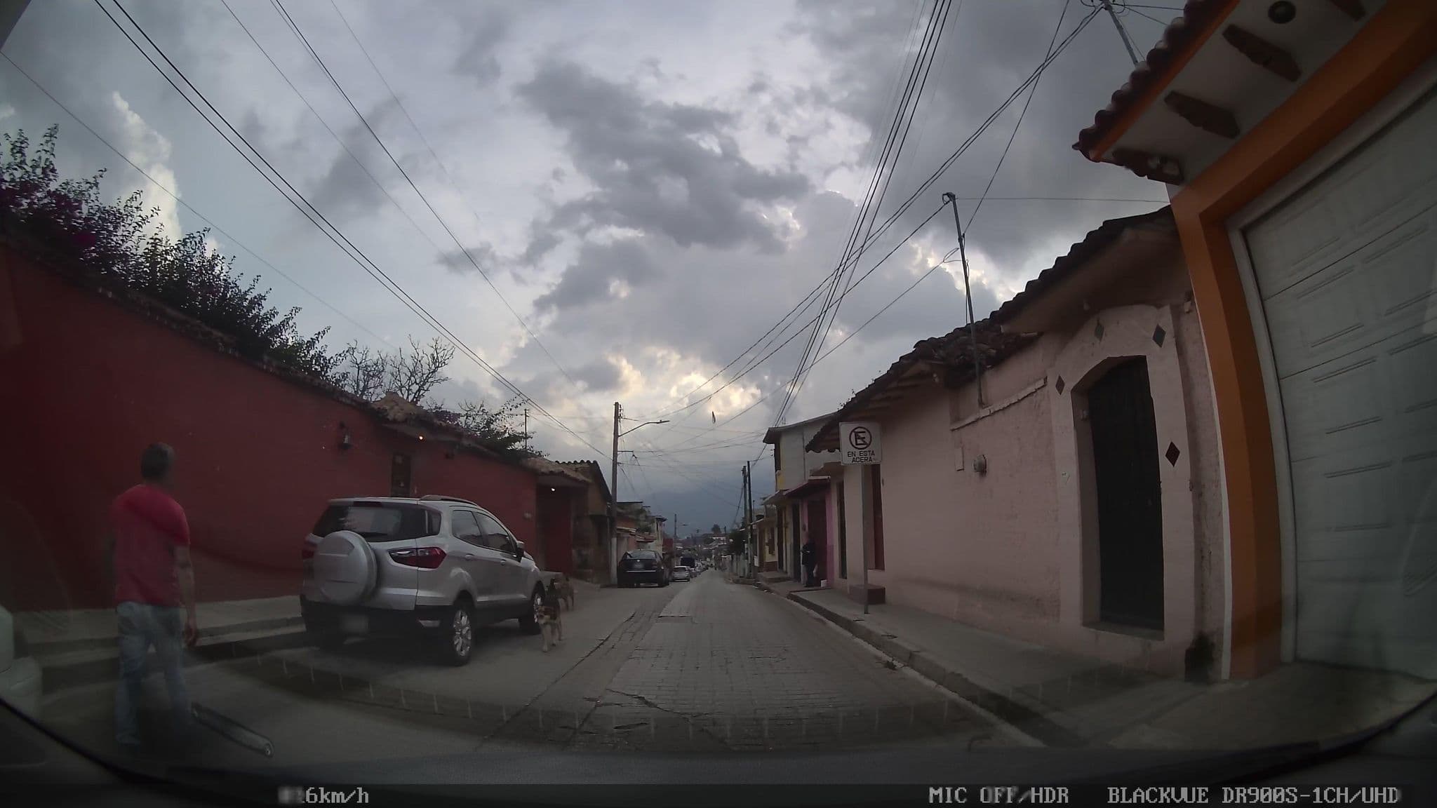 Street view near il guarding, San Cristóbal de las Casas