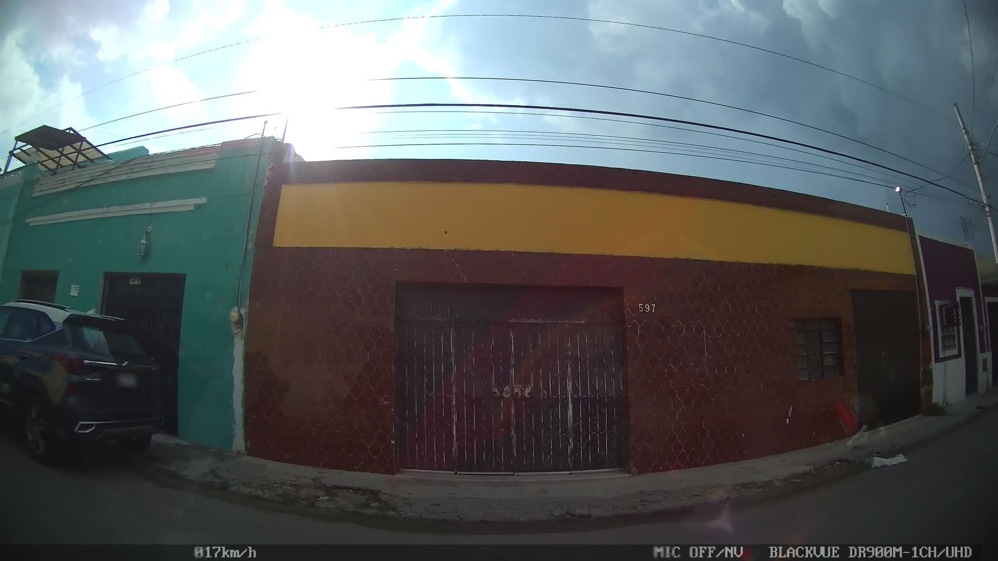 Street view near Casona Garra Charrúa, Mérida
