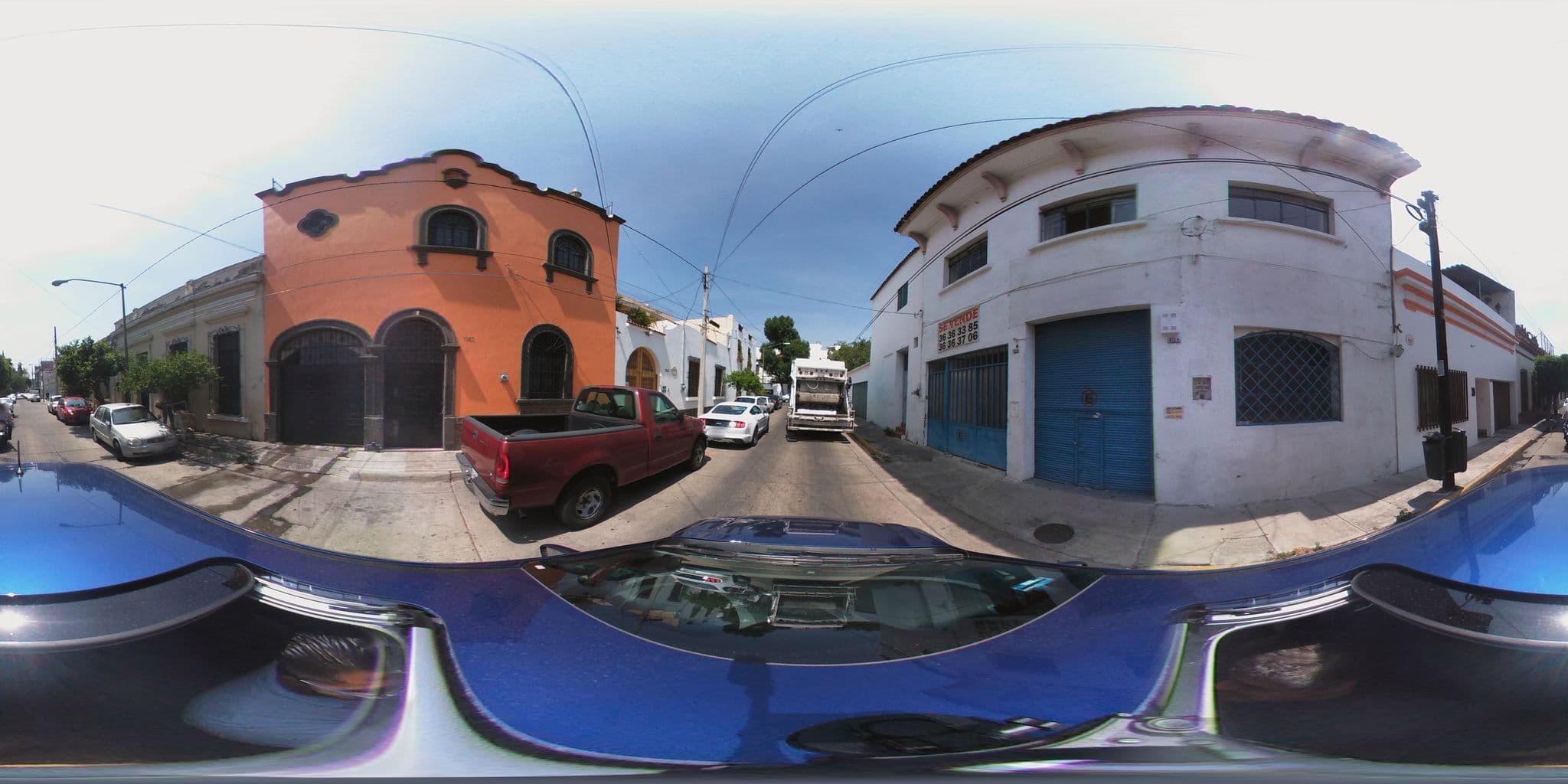 Street view near Casa Irake, Guadalajara — © ccossio (CC BY-SA · Mapillary)