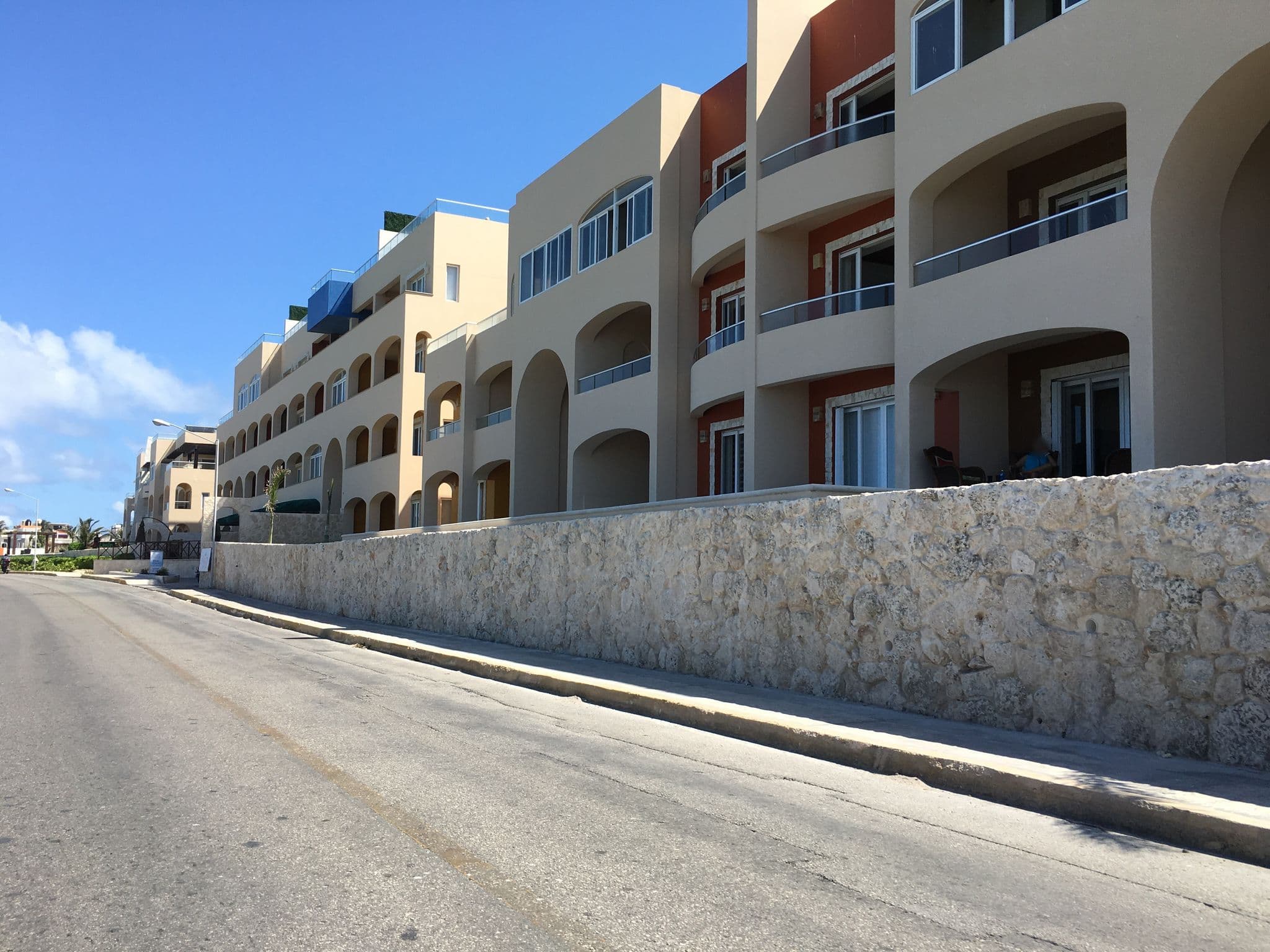 Street view near Isla 33 Condo - Vacation Rental, Isla Mujeres — © ccossio (CC BY-SA · Mapillary)