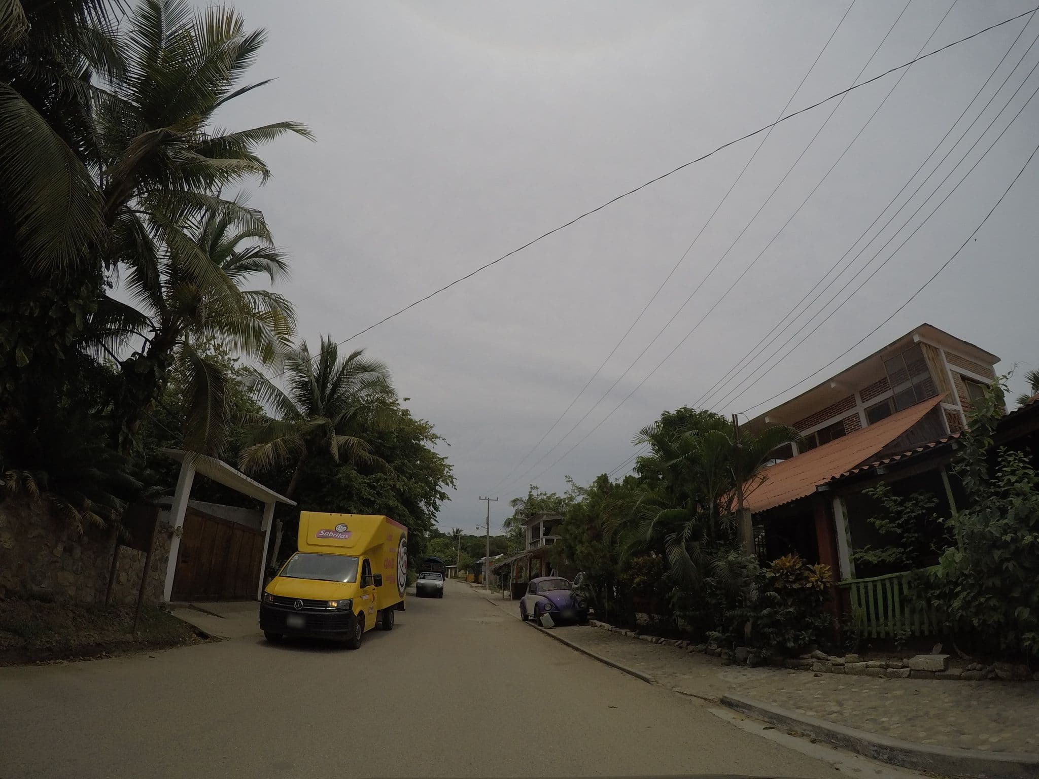 Street view near Los Metales, Puerto Ángel