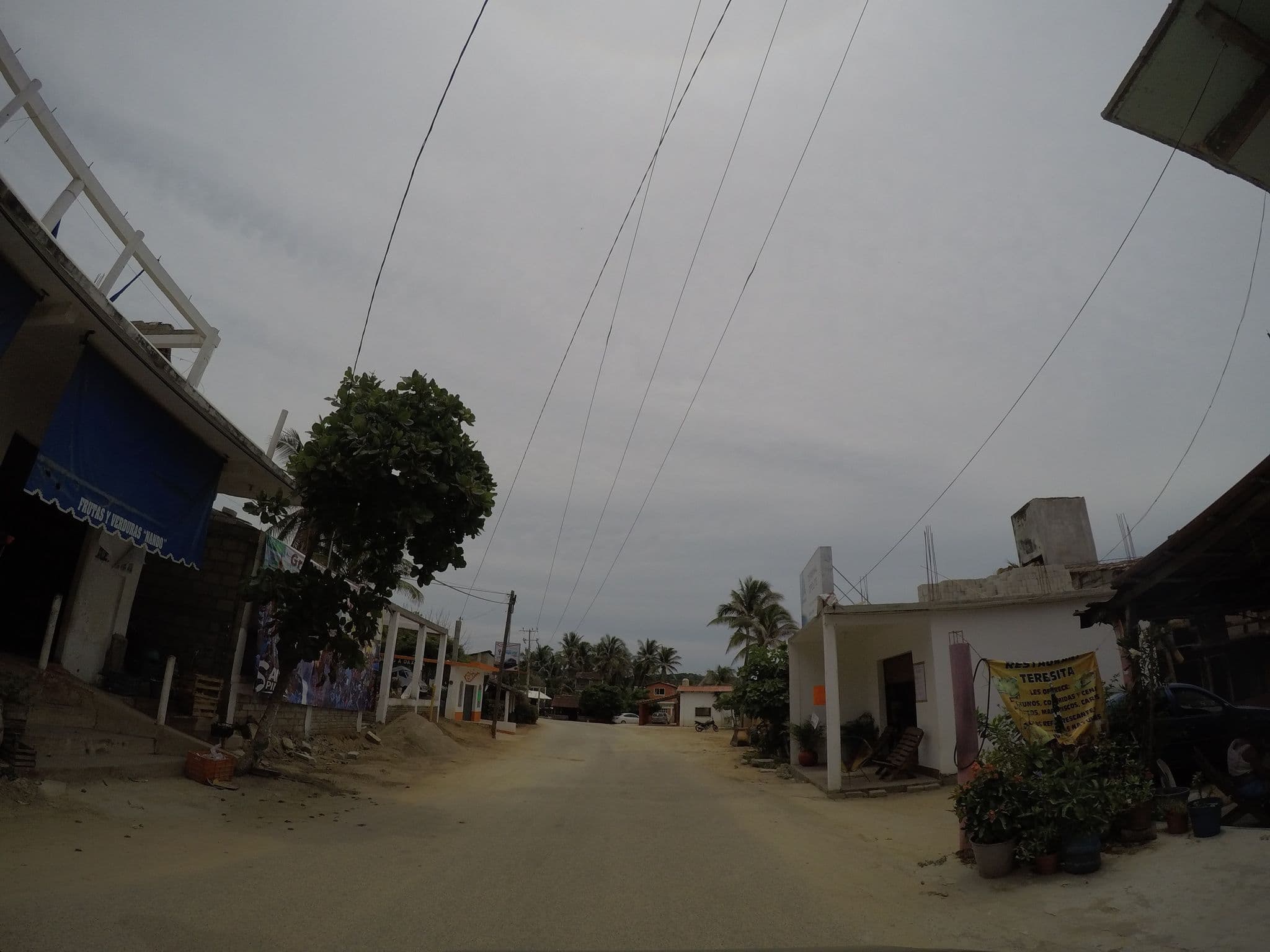 Street view near Hotel Extasis, Puerto Ángel