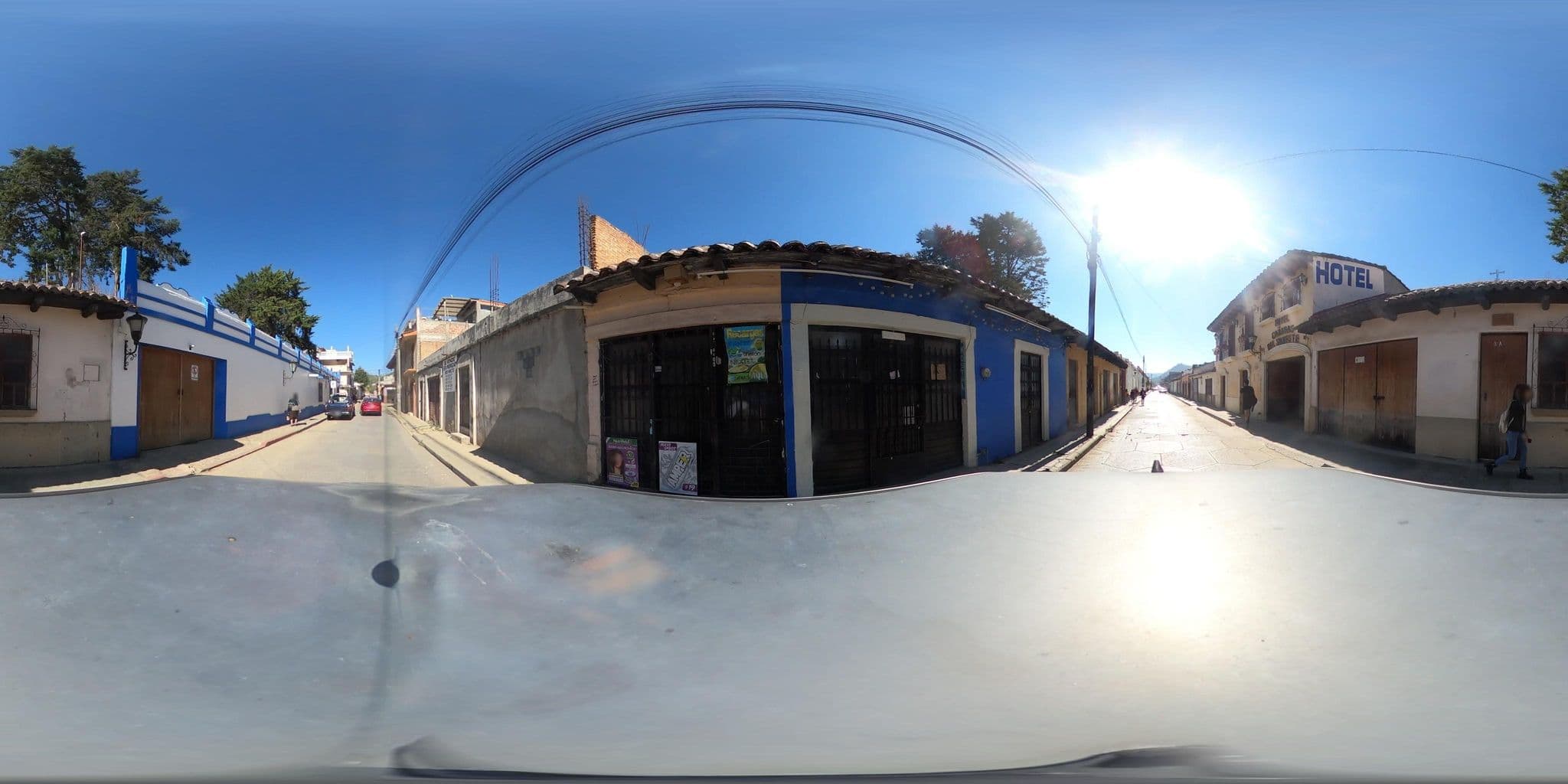 Street view near Hacienda Valentino, San Cristóbal de las Casas