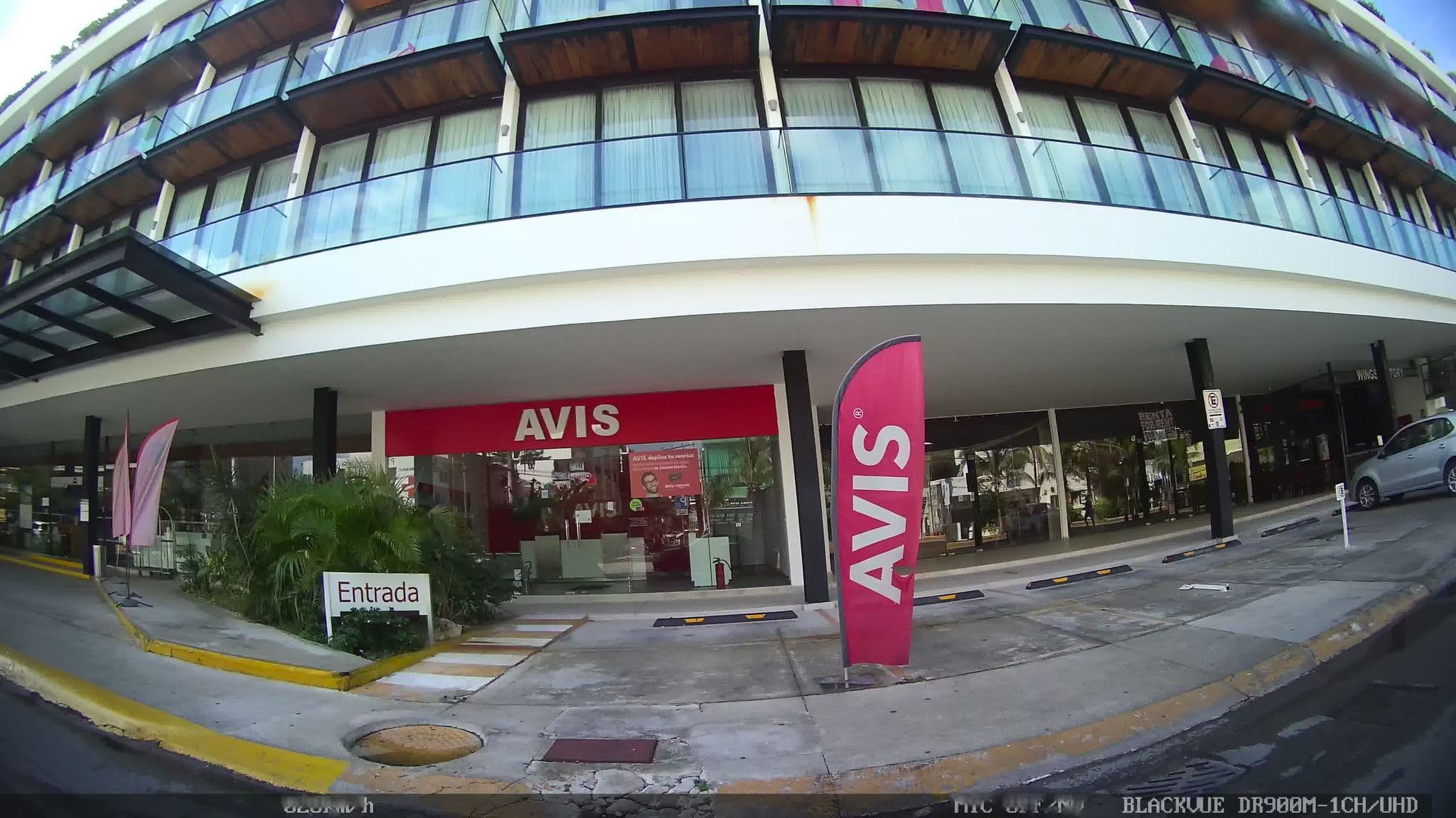 Street view near Fiesta Inn, Playa del Carmen