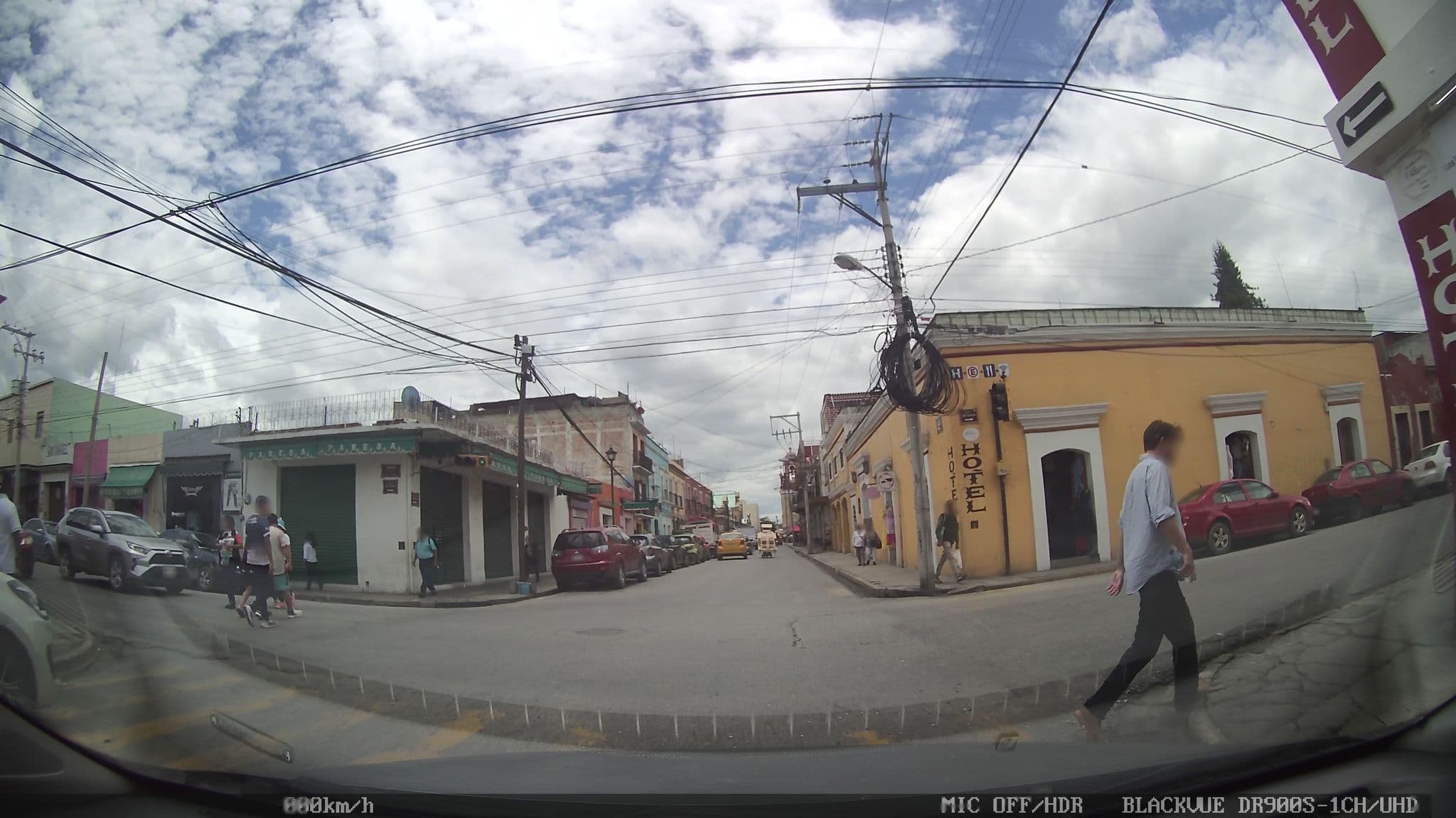 Street view near Posada Catarina, Oaxaca
