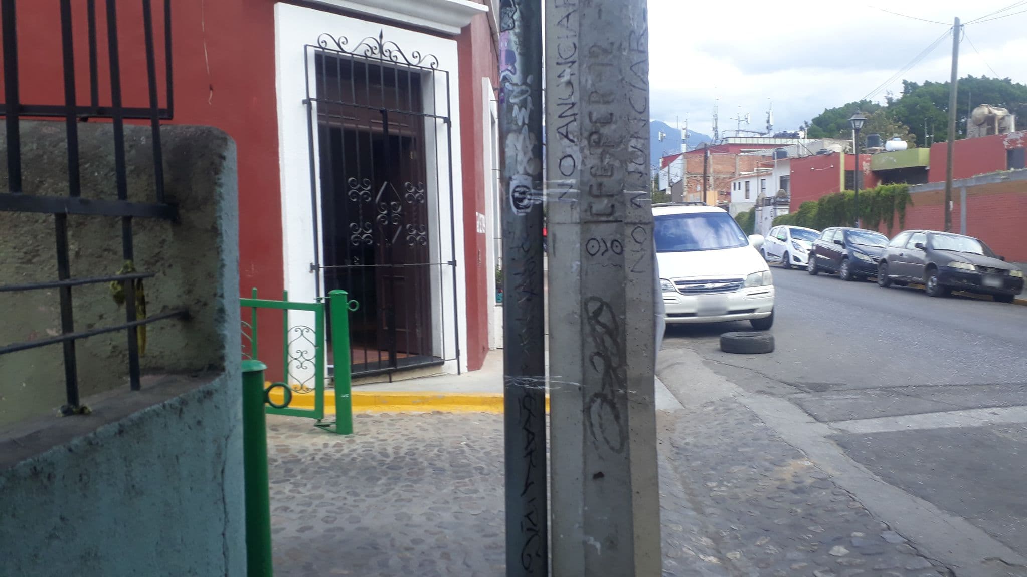 Street view near Villas de Alcalá, Oaxaca