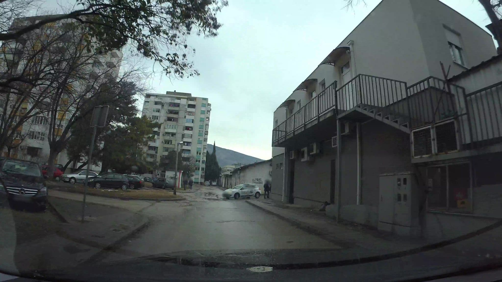 Street view near Stan na dan Zrinjski, Mostar