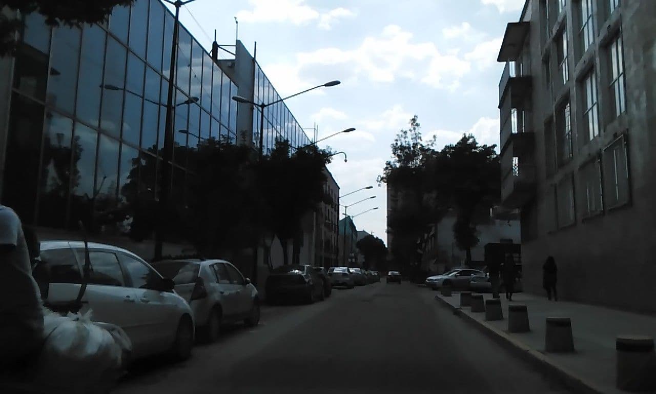 Street view near Hotel Covandonga, Cuauhtémoc — © ccossio (CC BY-SA · Mapillary)