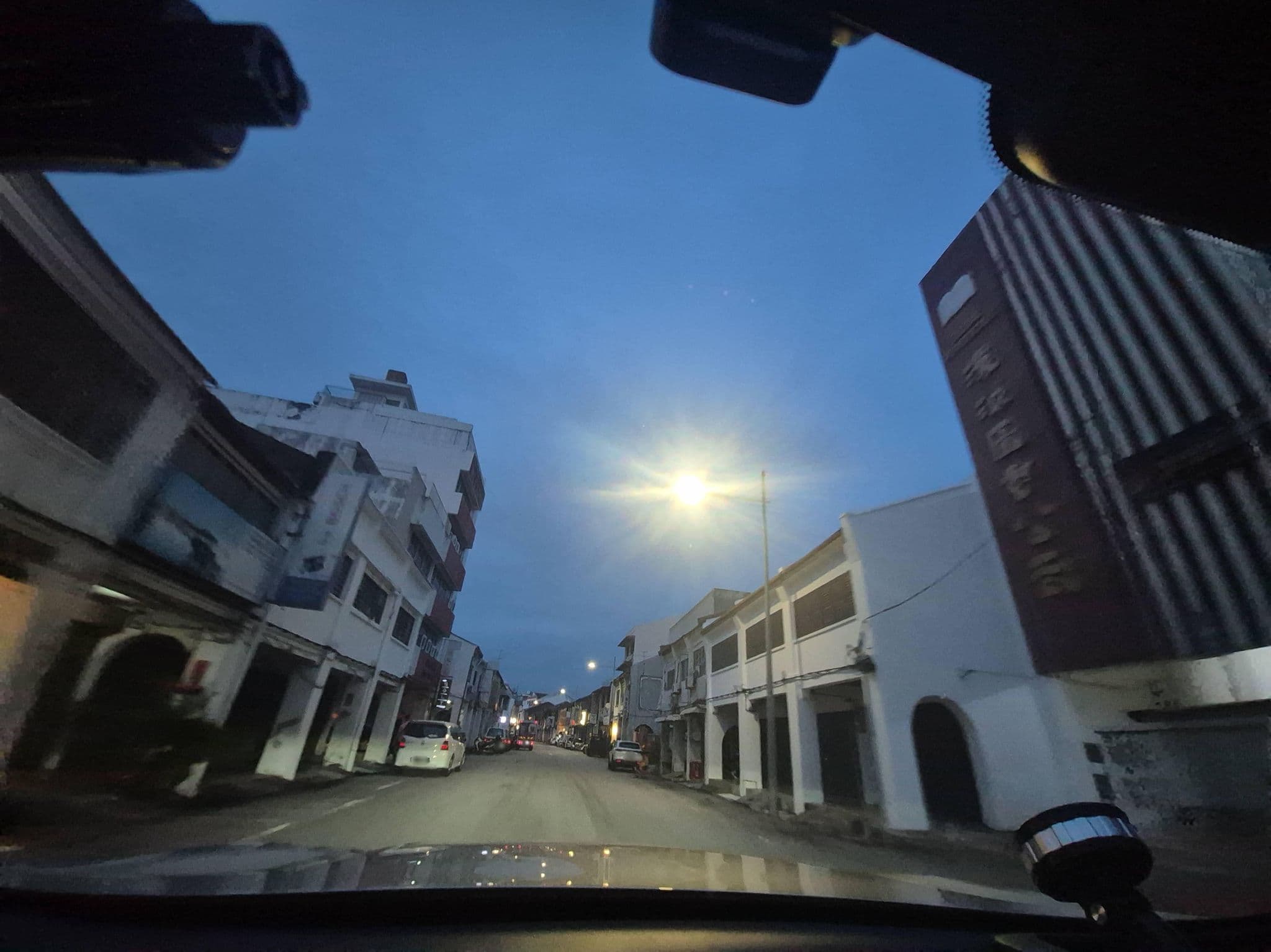 Street view near Page 63 Hostel, George Town