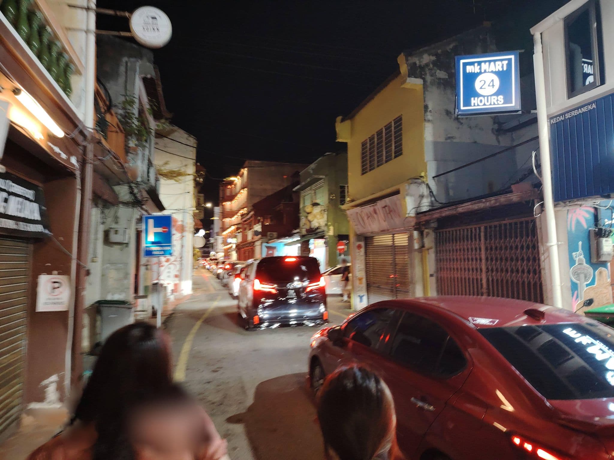 Street view near Raymond's Boutique Travelers Lodge, Malacca