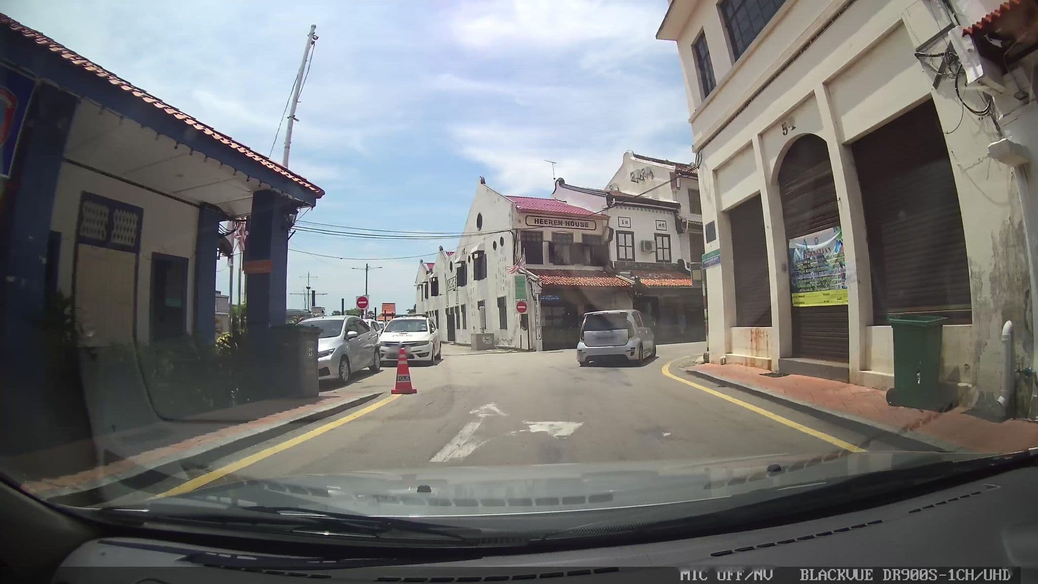 Street view near Heeren By The River, Malacca