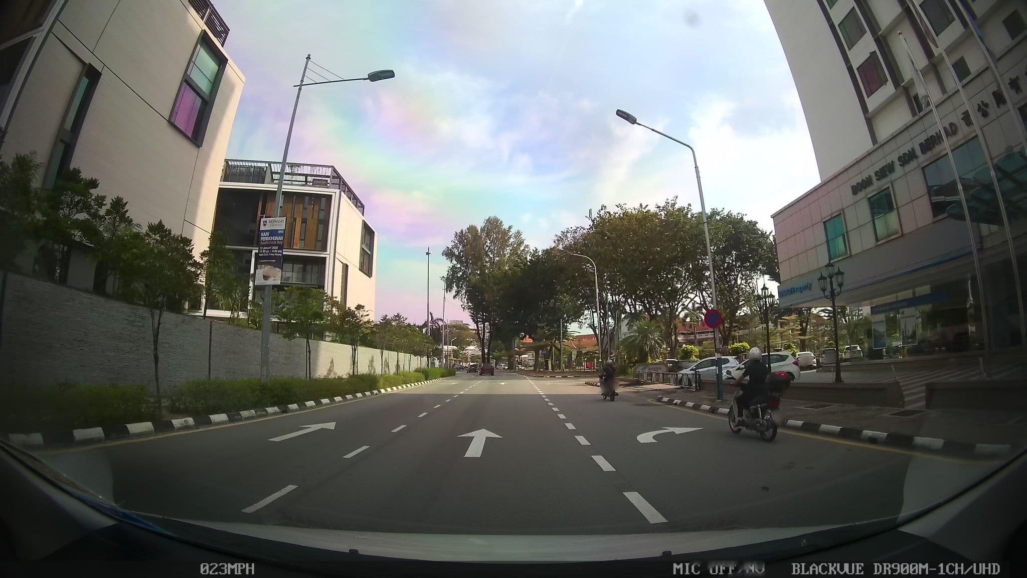 Street view near Bayview, George Town