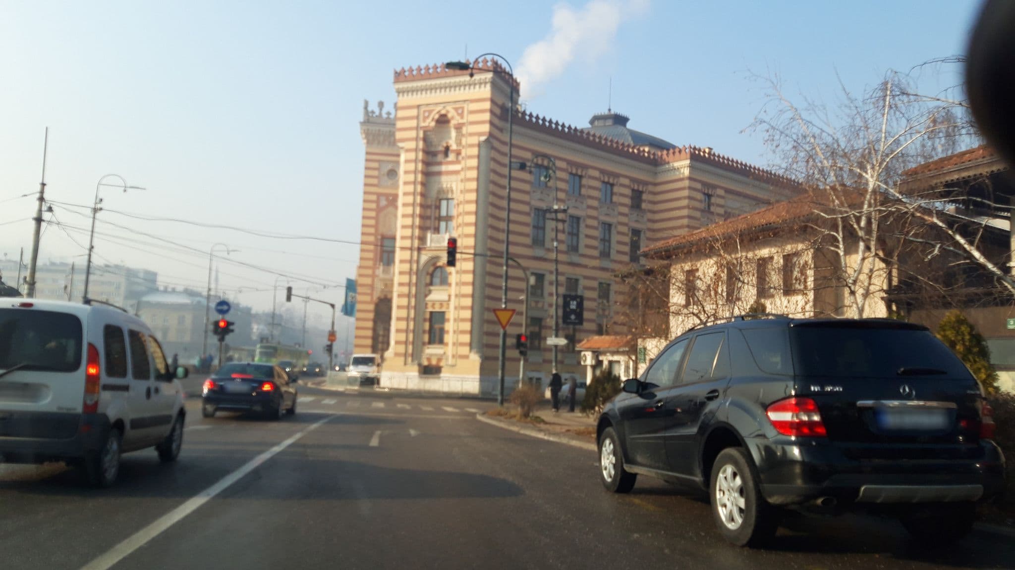 Street view near Pansion Vijećnica, Kobilja Glava