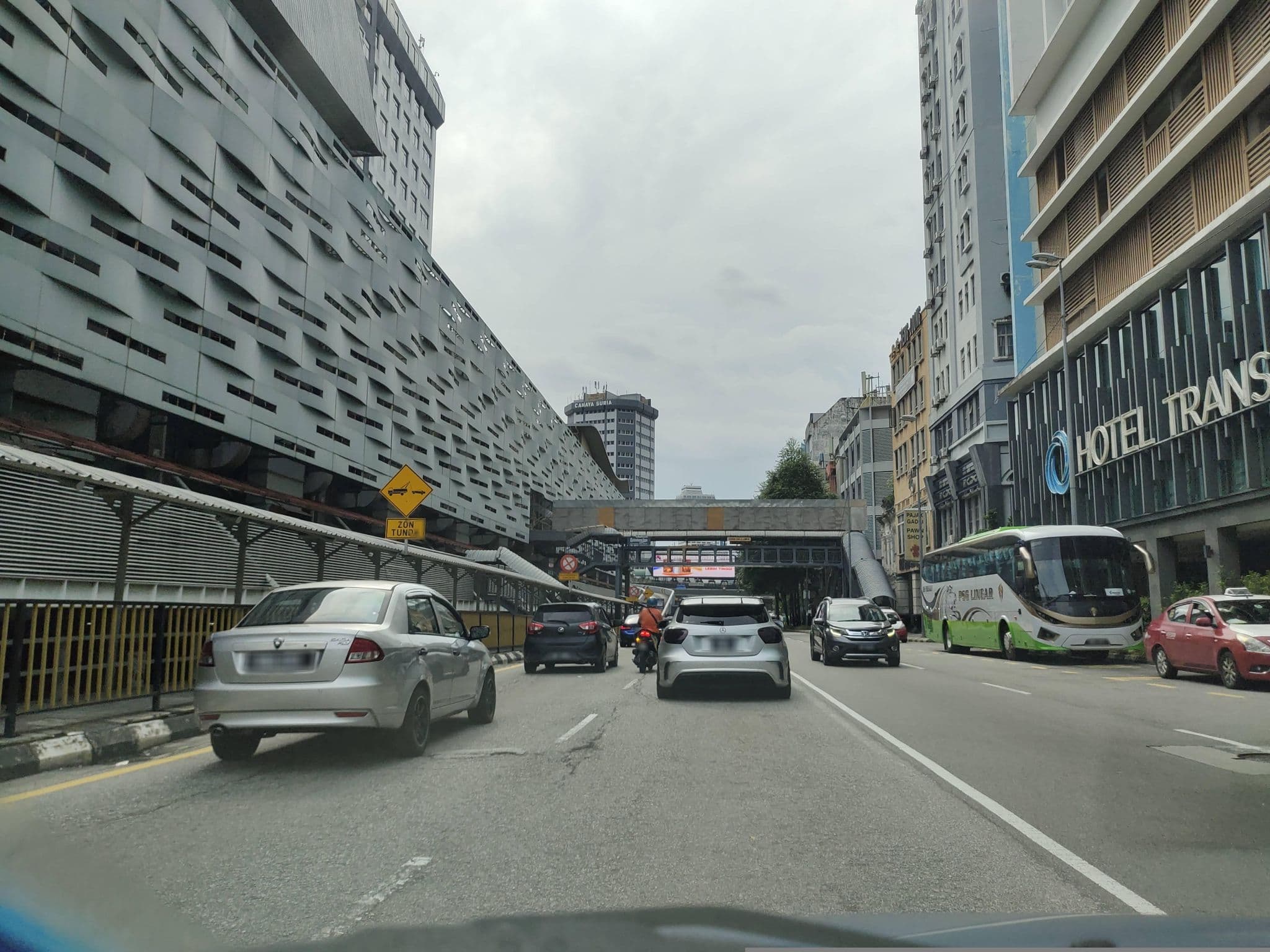 Street view near Hotel 99, Bukit Bintang