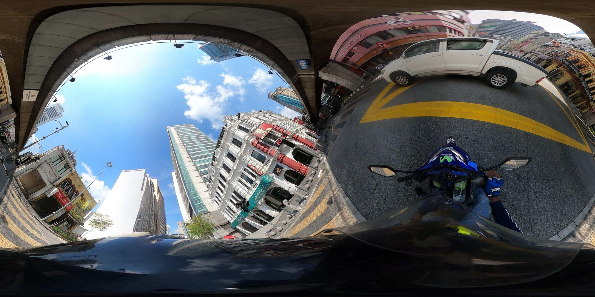 Street view near Hotel Al-Amin, Kuala Lumpur — © ahlang2 (CC BY-SA · Mapillary)