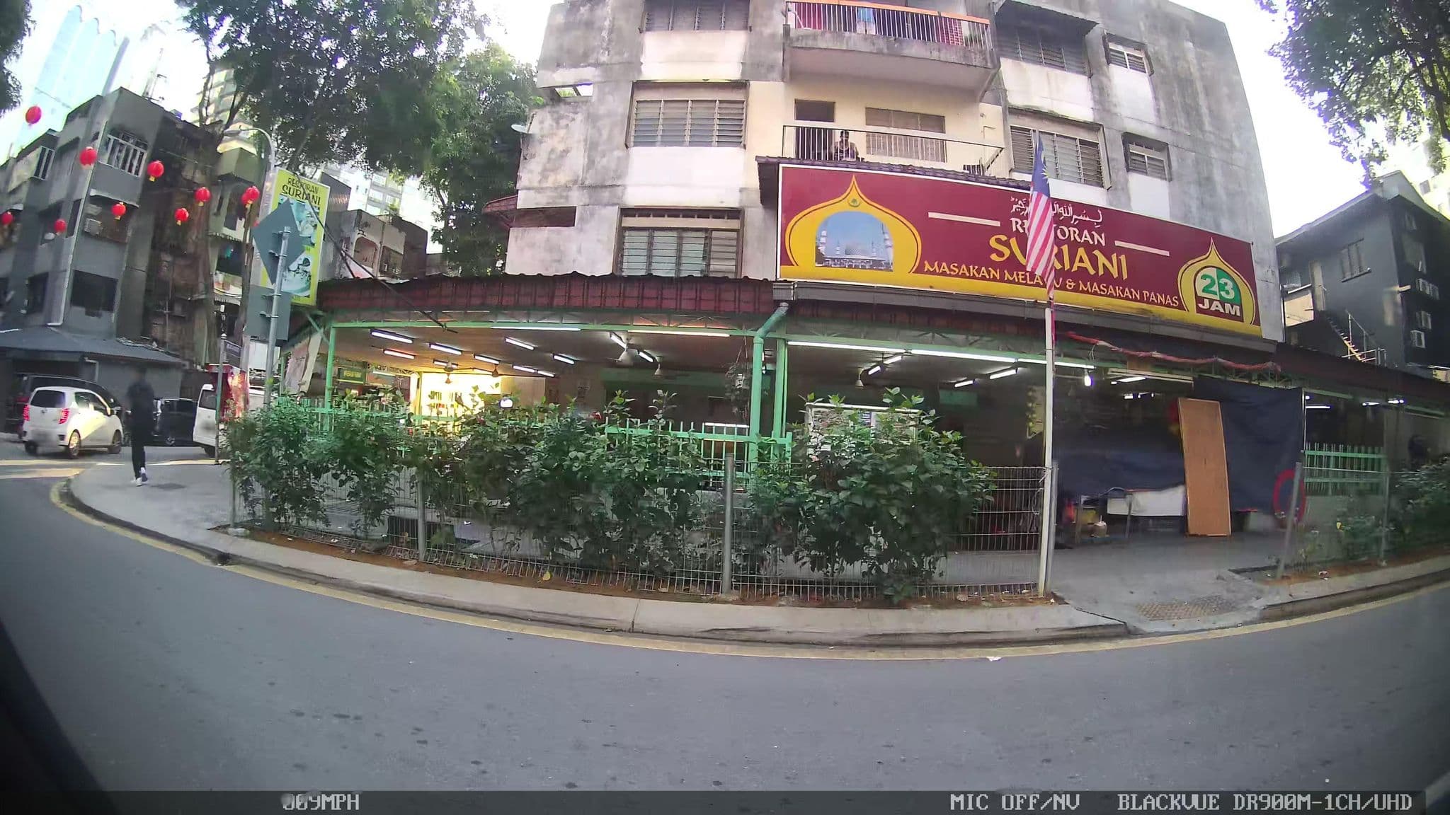 Street view near LaComme Inn, Bukit Bintang