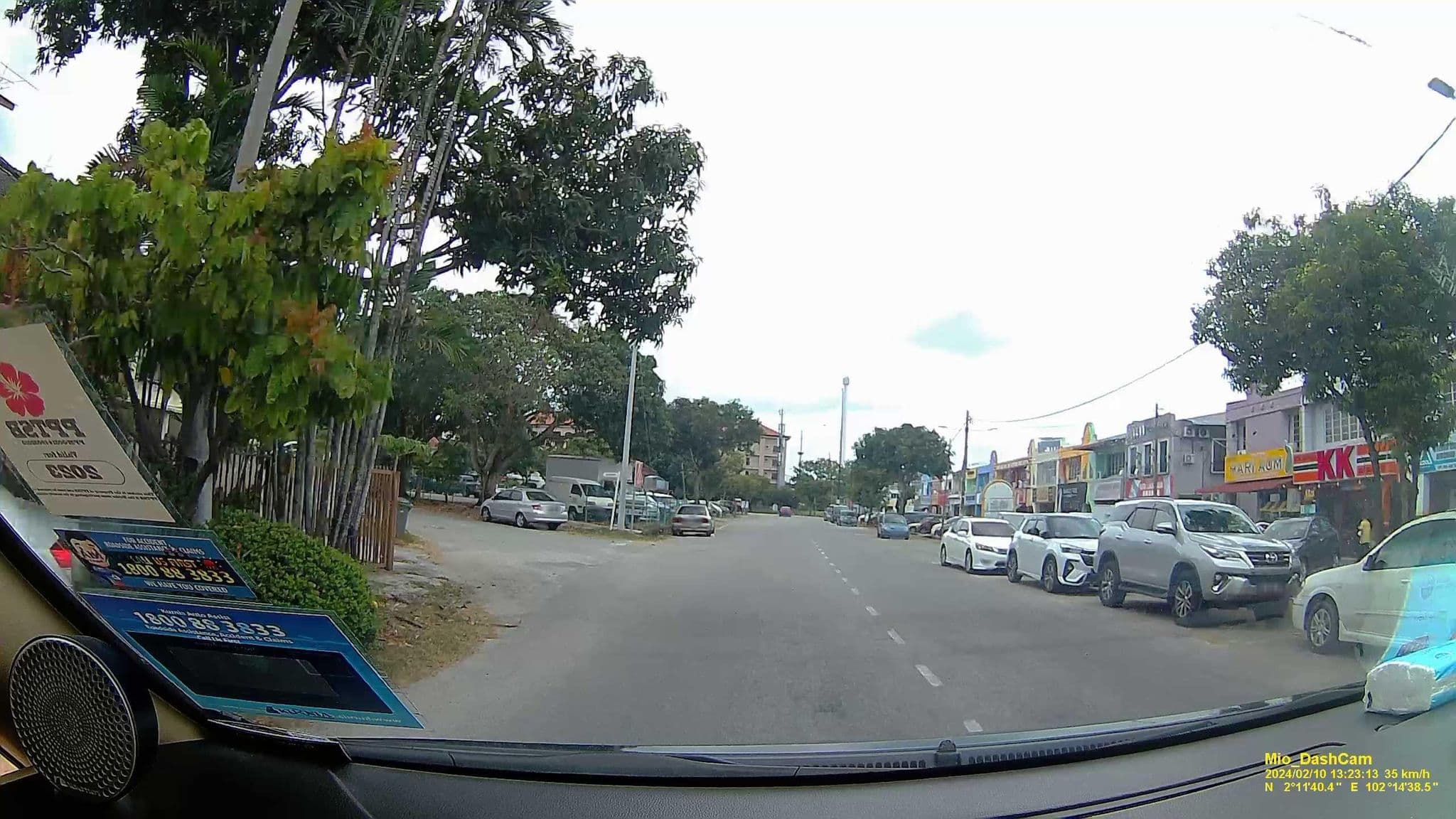 Street view near The Gatherings Place, Malacca