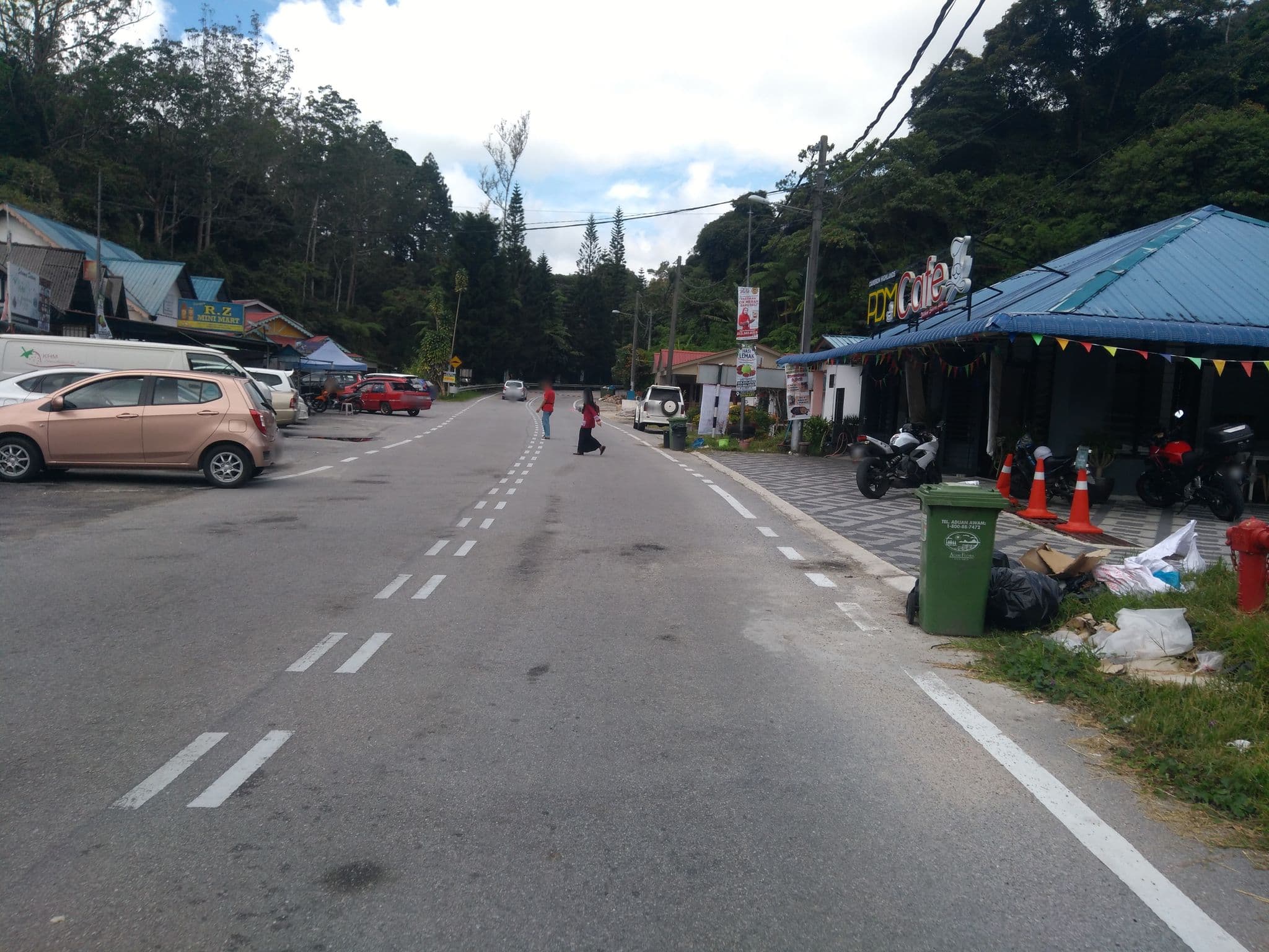 Street view near Darul Makmur Chalet, Tanah Rata — © remonet (CC BY-SA · Mapillary)