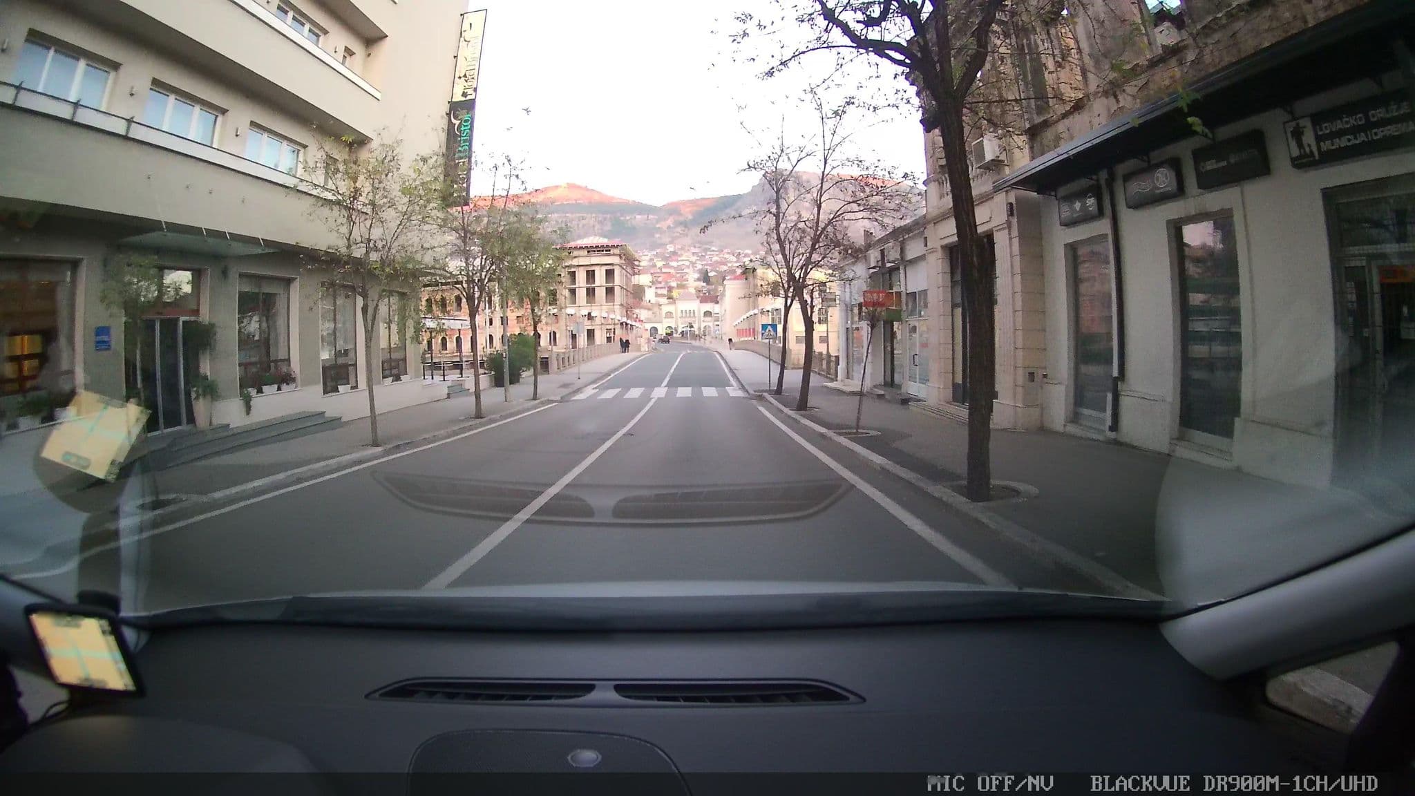 Street view near Hotel Bristol, Mostar