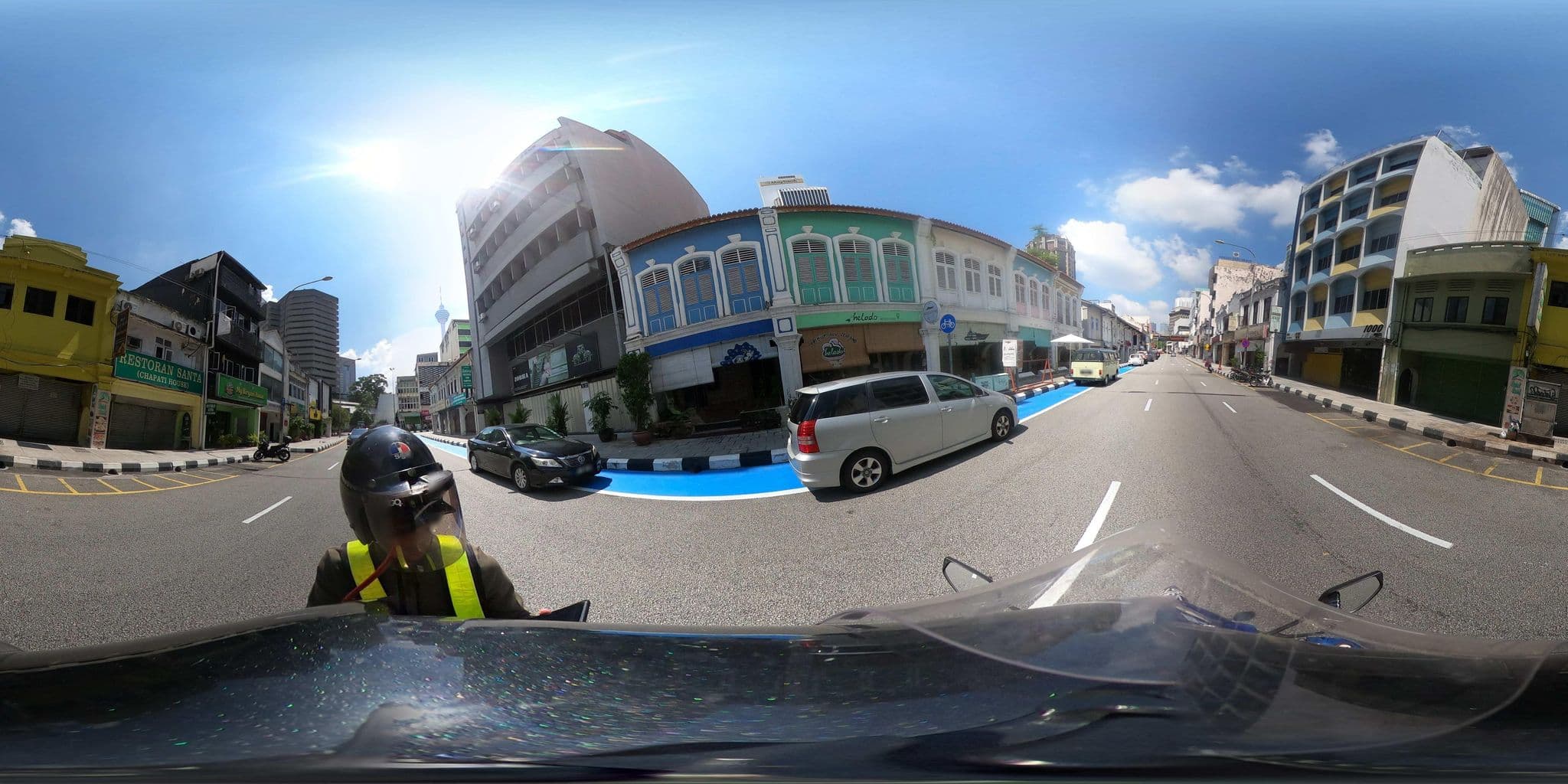 Street view near Cape Town, Bukit Bintang
