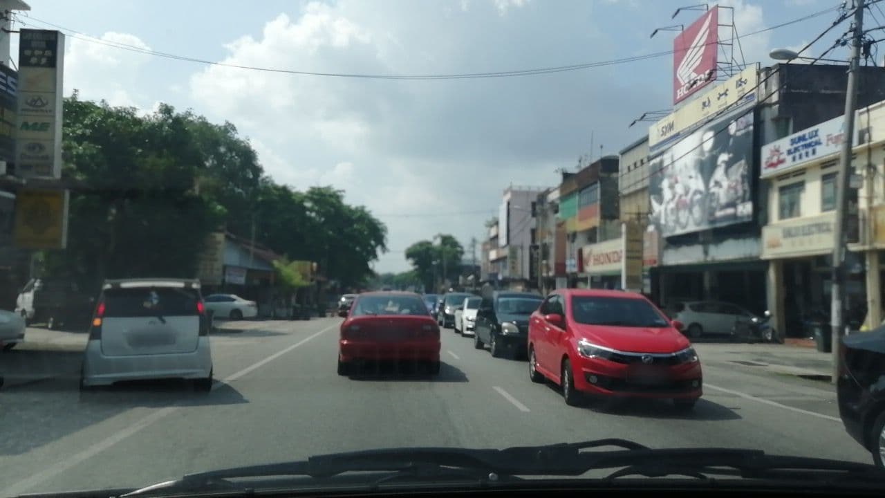 Street view near Asiago Hotel, Sungai Petani — © mirzalutfan (CC BY-SA · Mapillary)