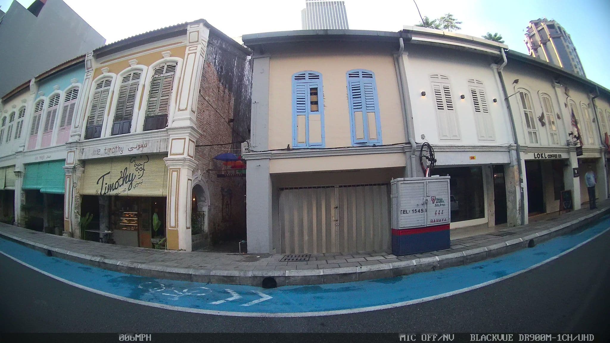 Street view near Mingle Hostel Highstreet, Bukit Bintang