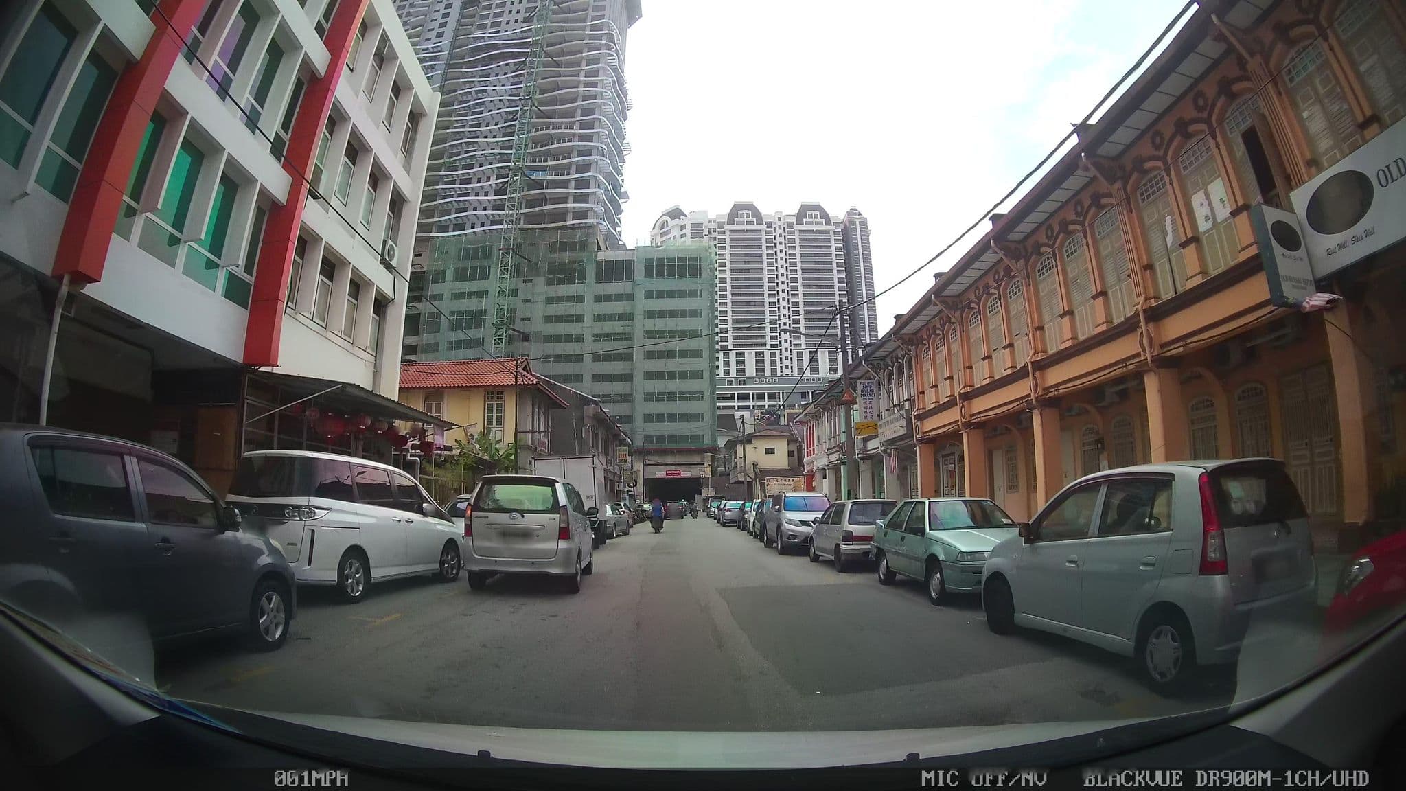 Street view near Od Penang Hotel (Trang Road), George Town — © kaart_4 (CC BY-SA · Mapillary)