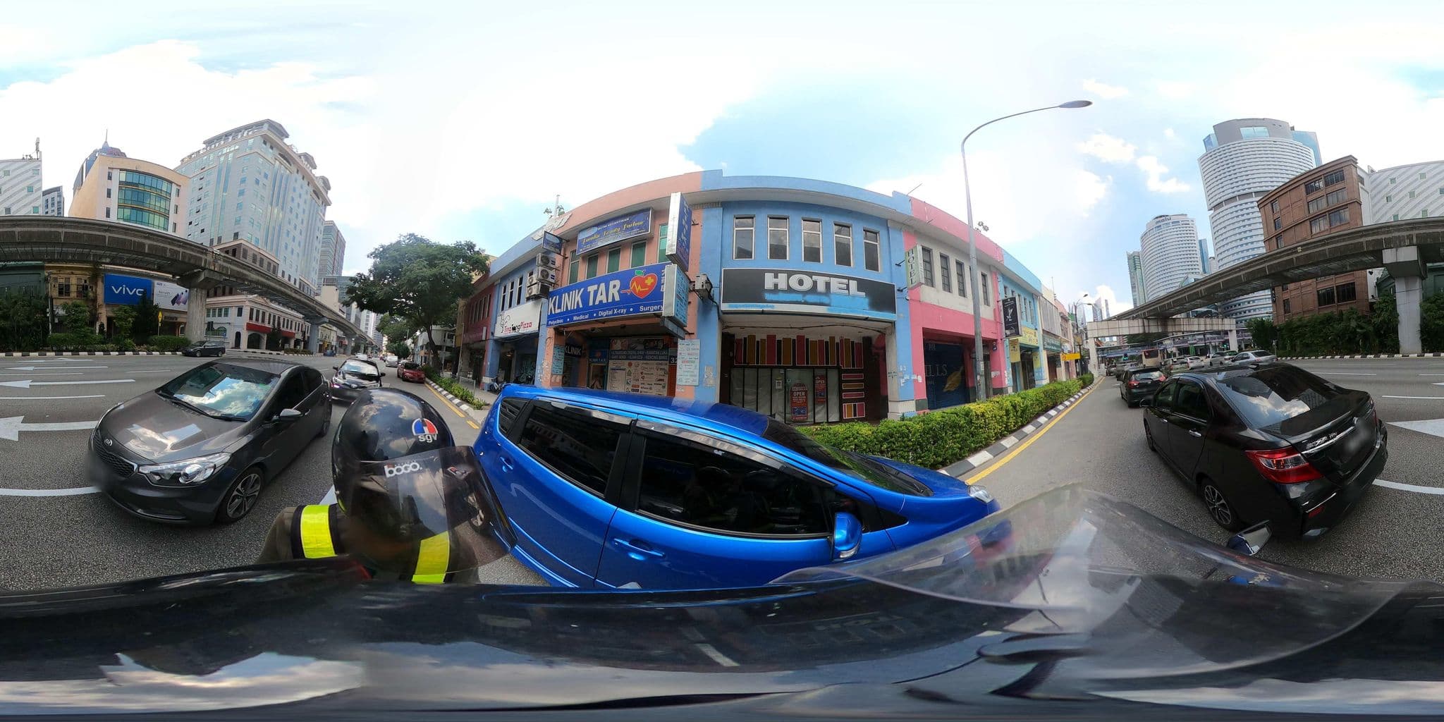 Street view near Hotel Destino, Kampung Baru — © ahlang2 (CC BY-SA · Mapillary)