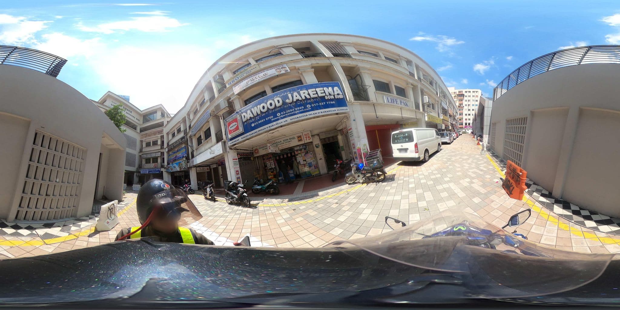 Street view near MS Boutique Hotel, Bukit Bintang