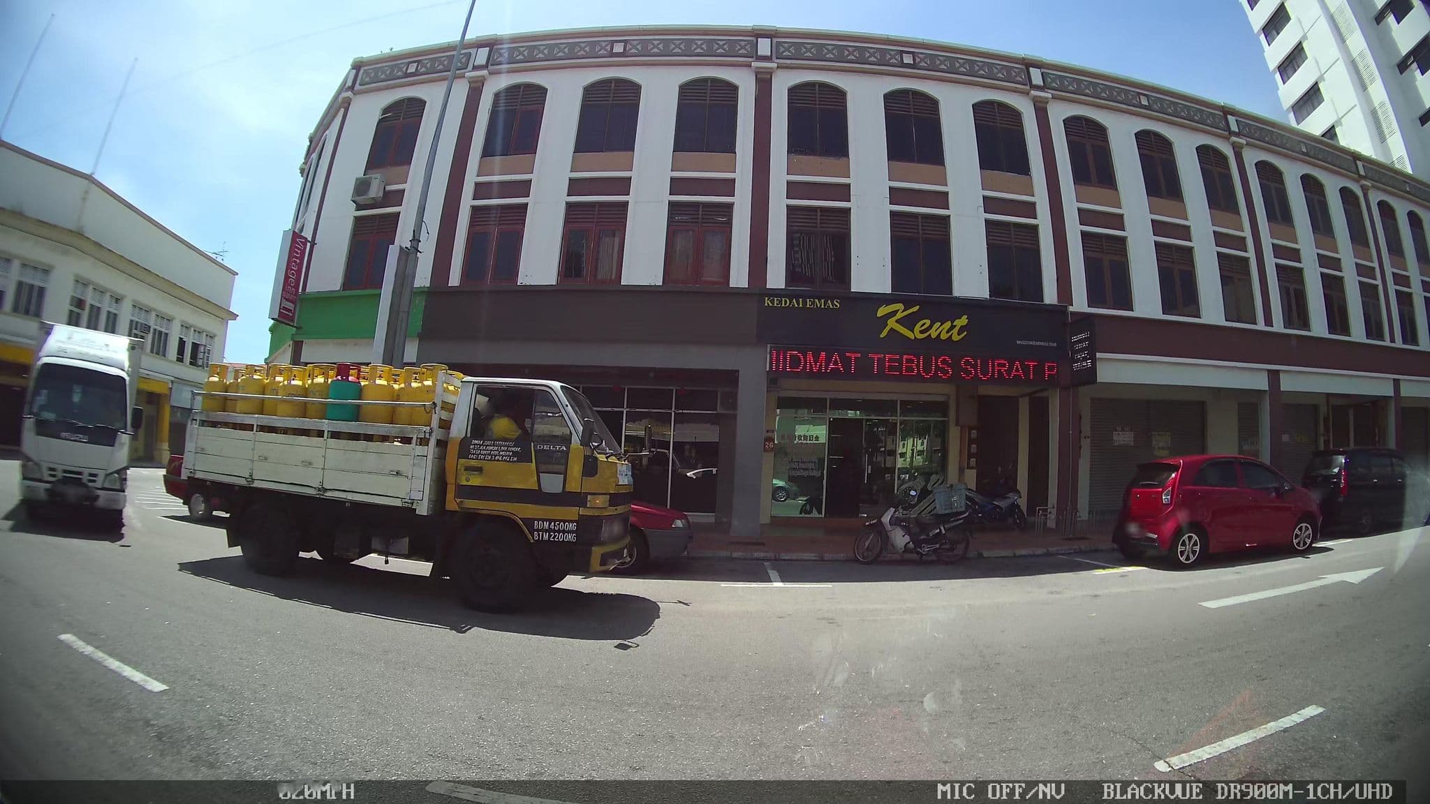 Street view near Vintage Inn, Malacca