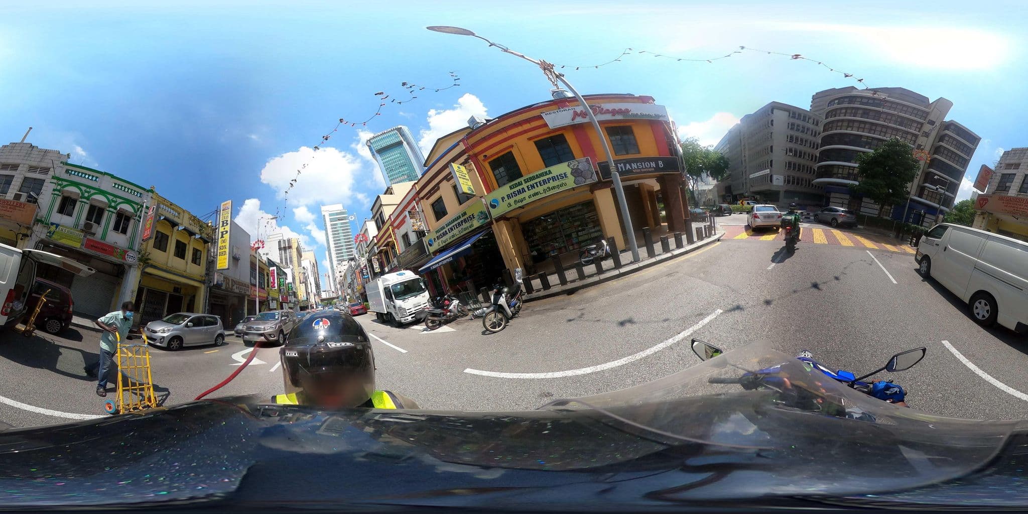Street view near Hotel Ahyu, Bukit Bintang