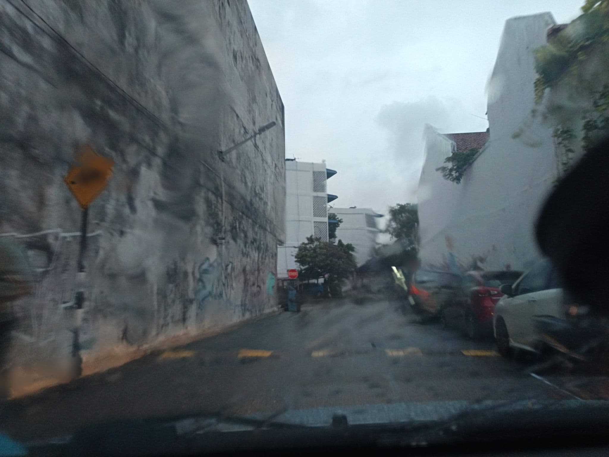 Street view near Rope Walk Guesthouse, George Town