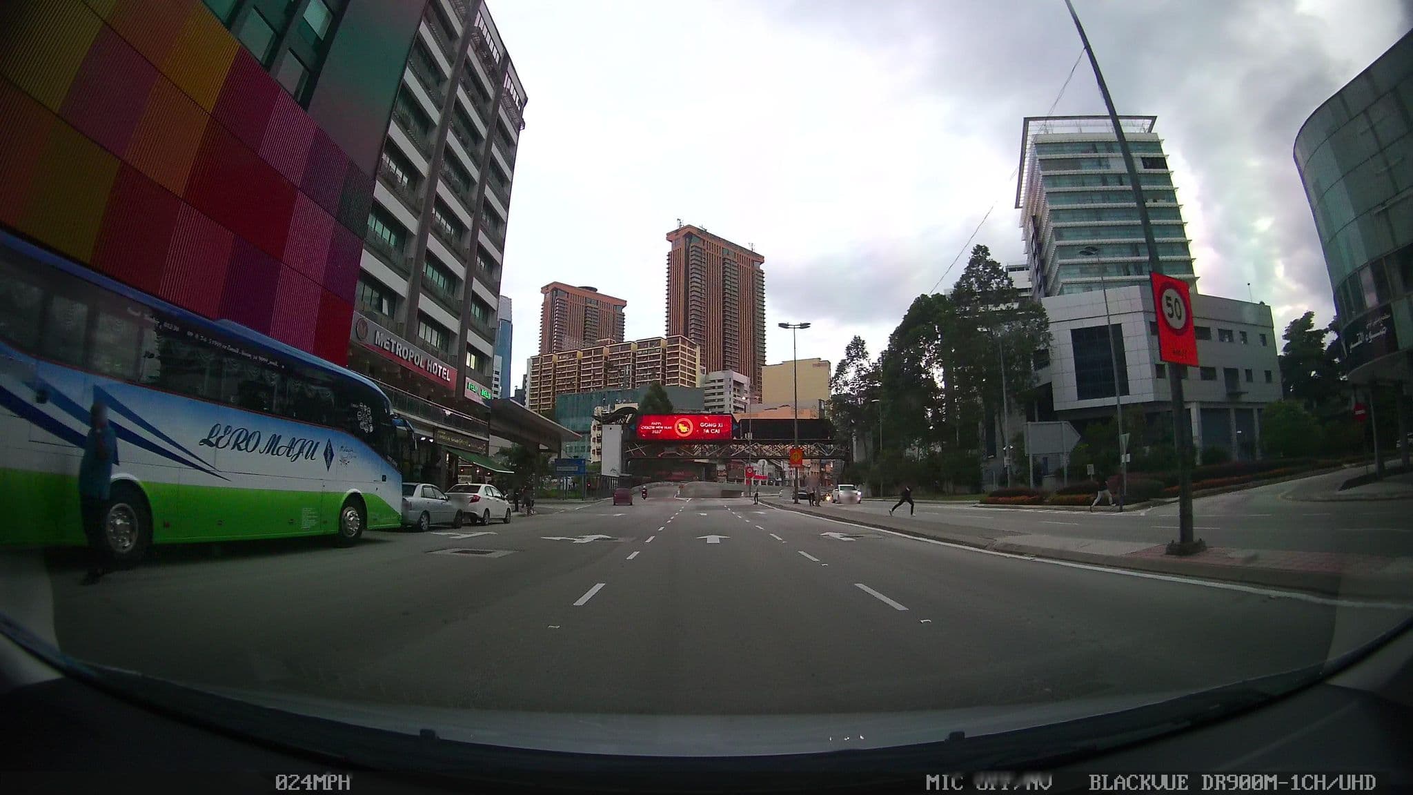 Street view near Kingston, Bukit Bintang
