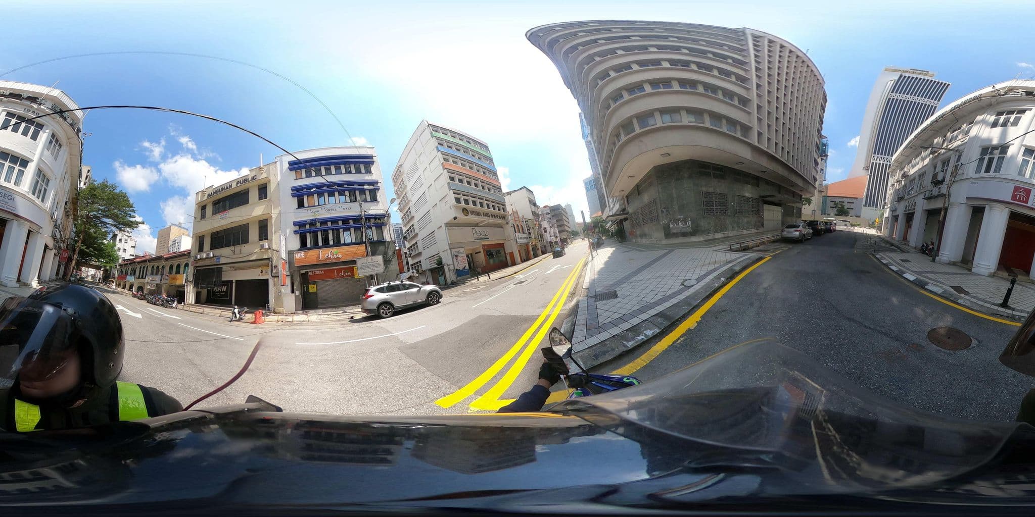 Street view near Bright Star Inn, Bukit Bintang