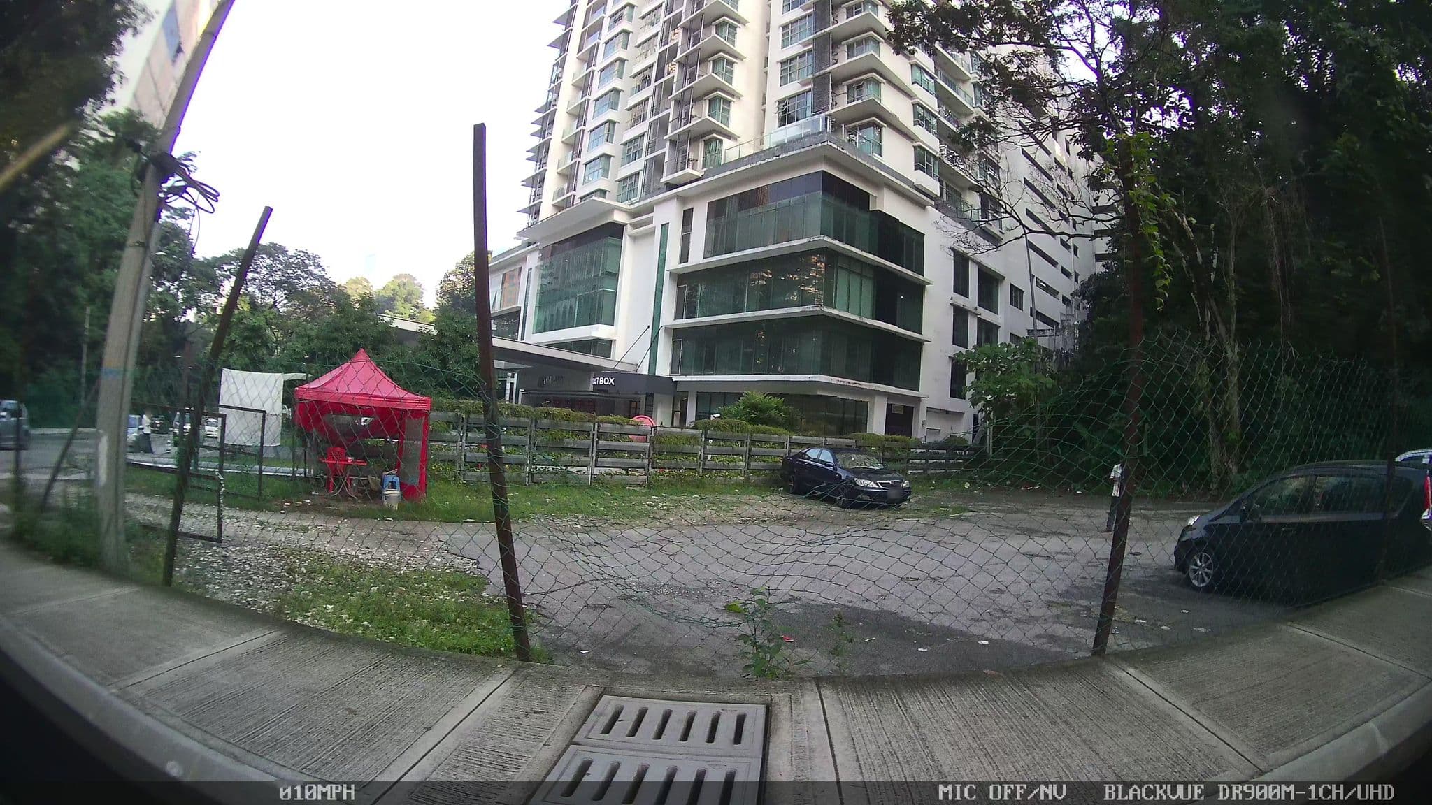 Street view near Suasana Suites, Bukit Bintang