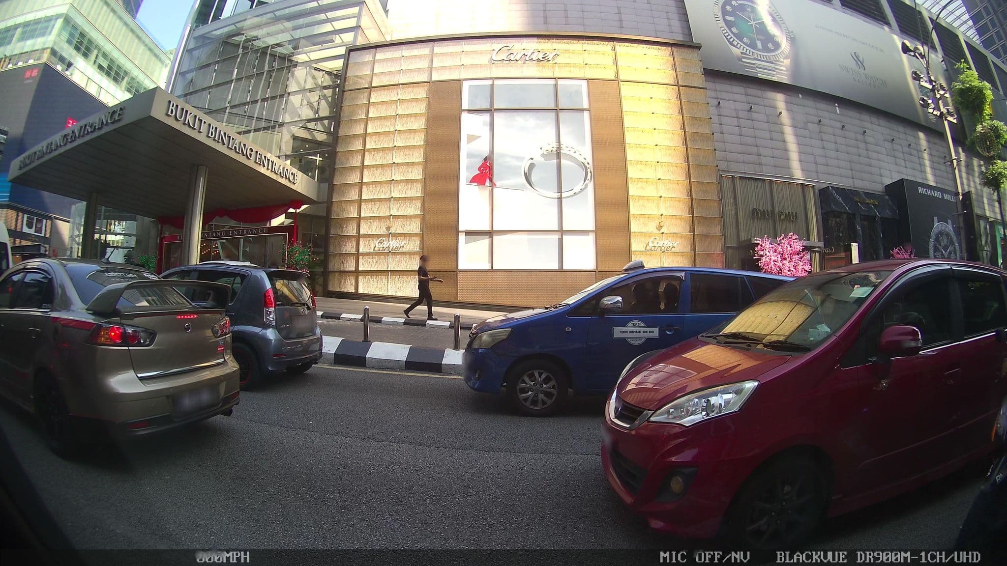 Street view near JW Marriott Hotel Kuala Lumpur, Bukit Bintang