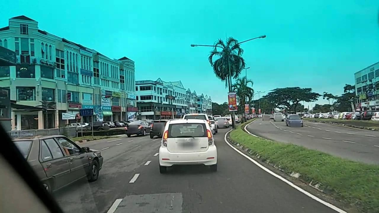 Street view near Natol Budget Homestay Rock Road, Kuching