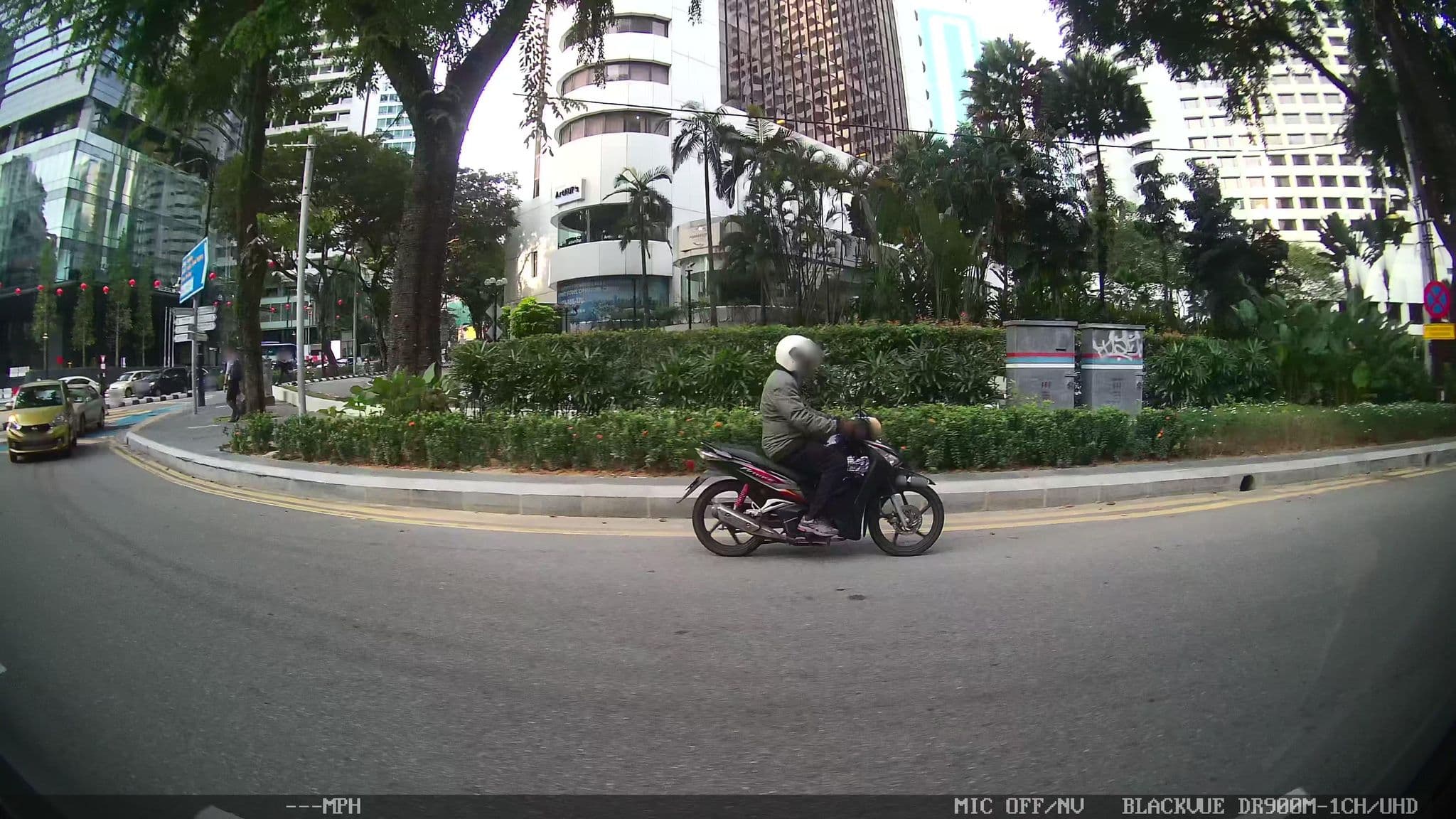 Street view near Soho Suites A1, Bukit Bintang