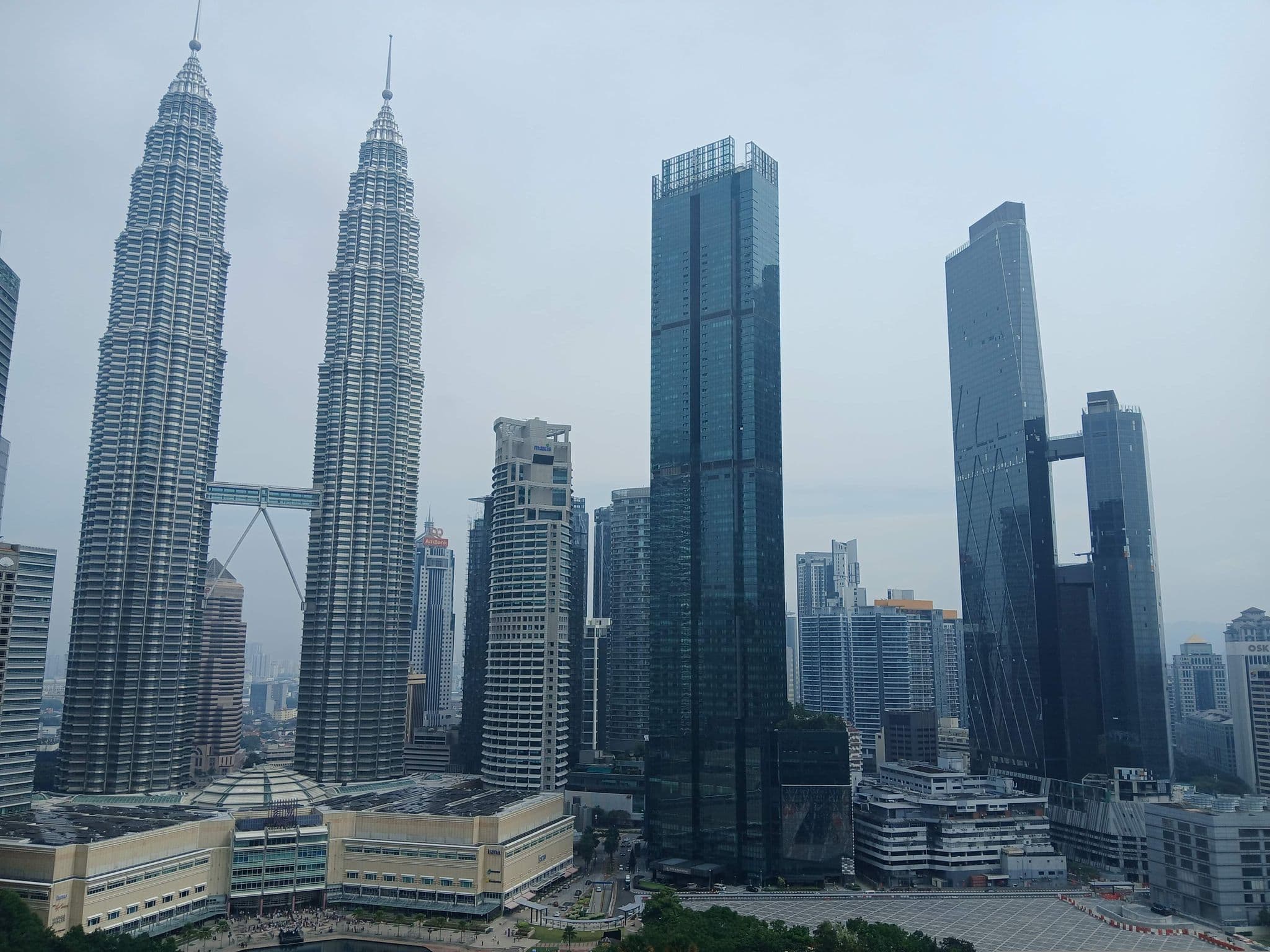 Street view near Traders Hotel, Bukit Bintang