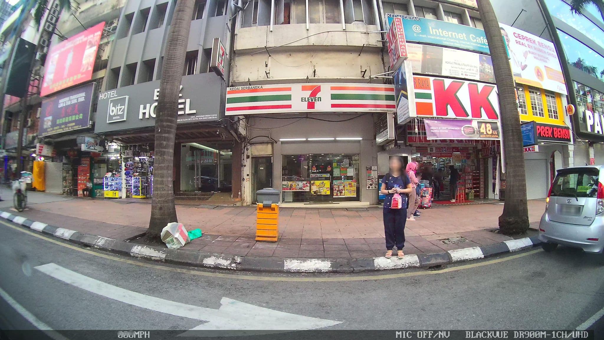 Street view near Ras Hotel, Bukit Bintang