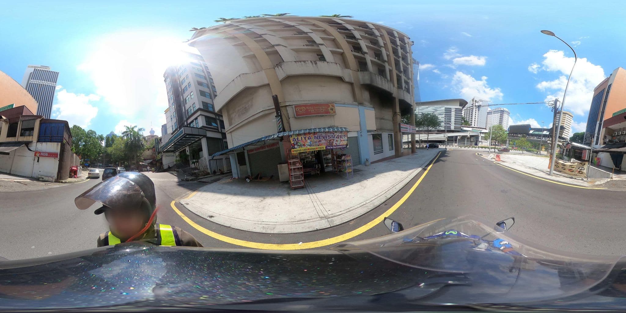 Street view near Check In Hotel, Bukit Bintang