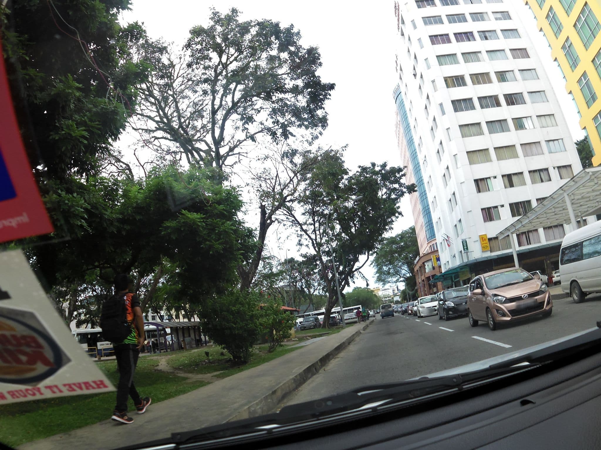 Street view near King Park Hotel, Kota Kinabalu — © skillsy (CC BY-SA · Mapillary)