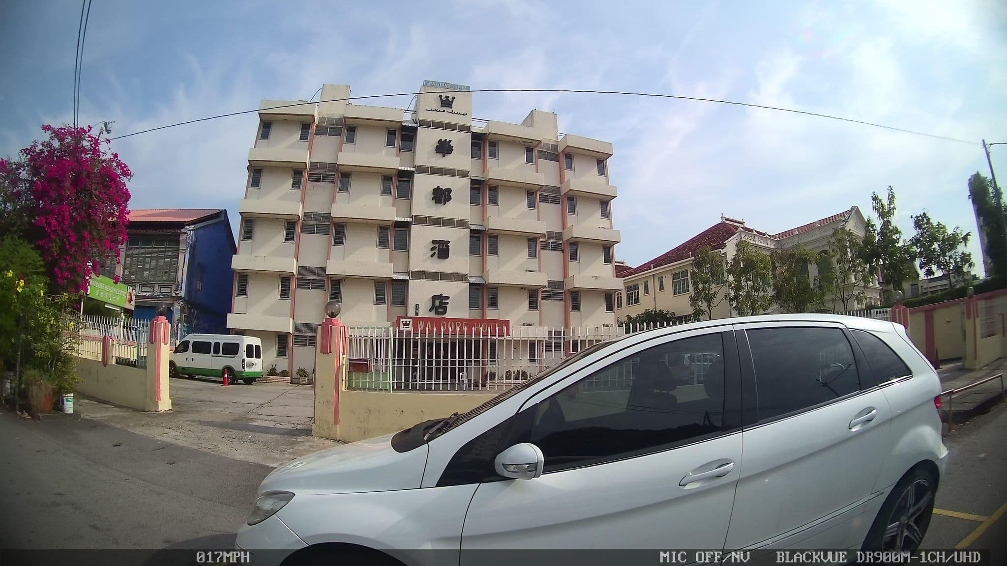 Street view near The Leith (Formerly Waldorf Hotel), George Town